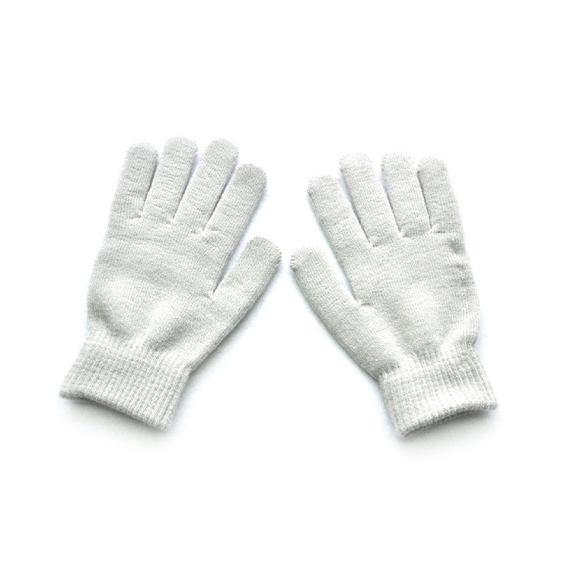 MOQ 50 PCS Stylish Winter Solid Color Knitted Gloves 15
