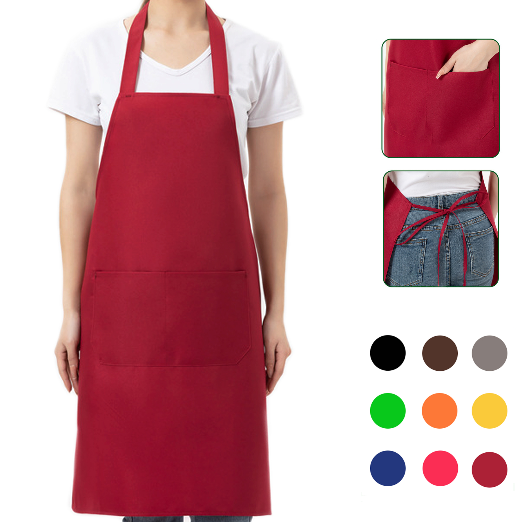 100% Polyester Adult Apron