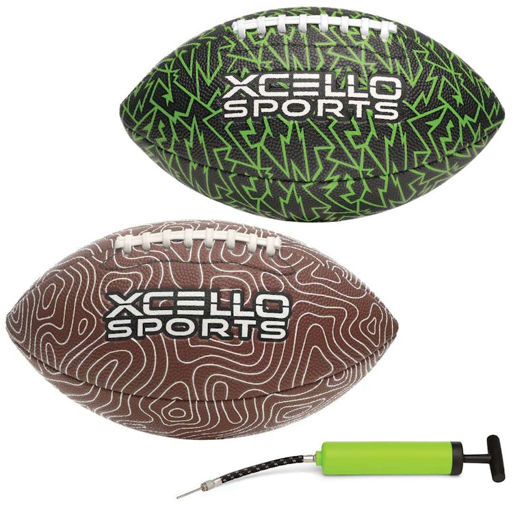 Footballs - Lighting and Topgraph Design Junior Size 10" 2