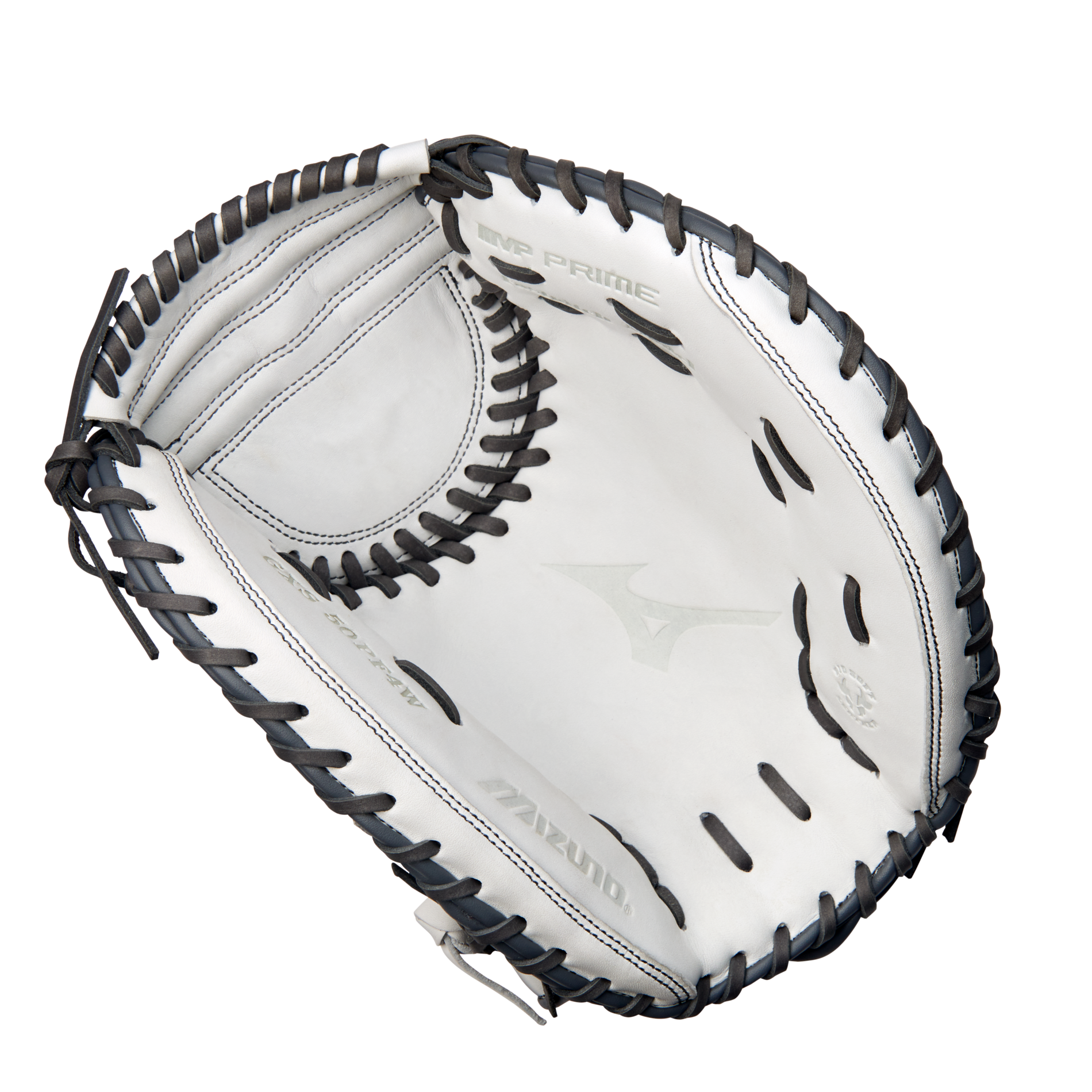 MVP Prime Fastpitch Softball Catcher's Mitt 34", BioSoft Leather, Center Pocket Design 7