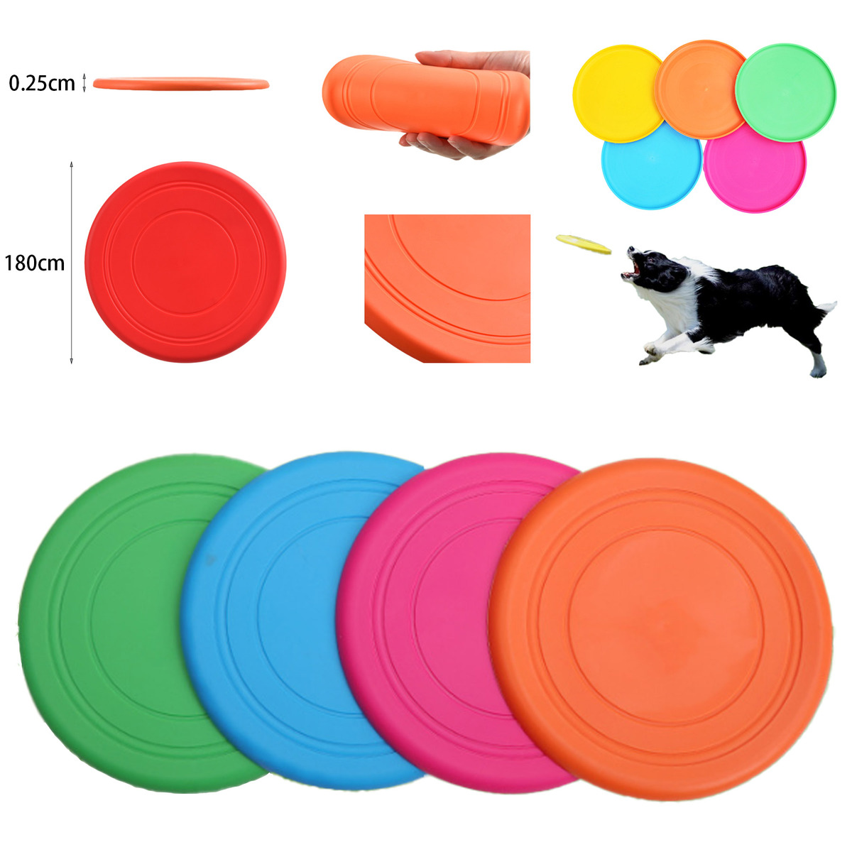 Silicone Pet Flying Disc