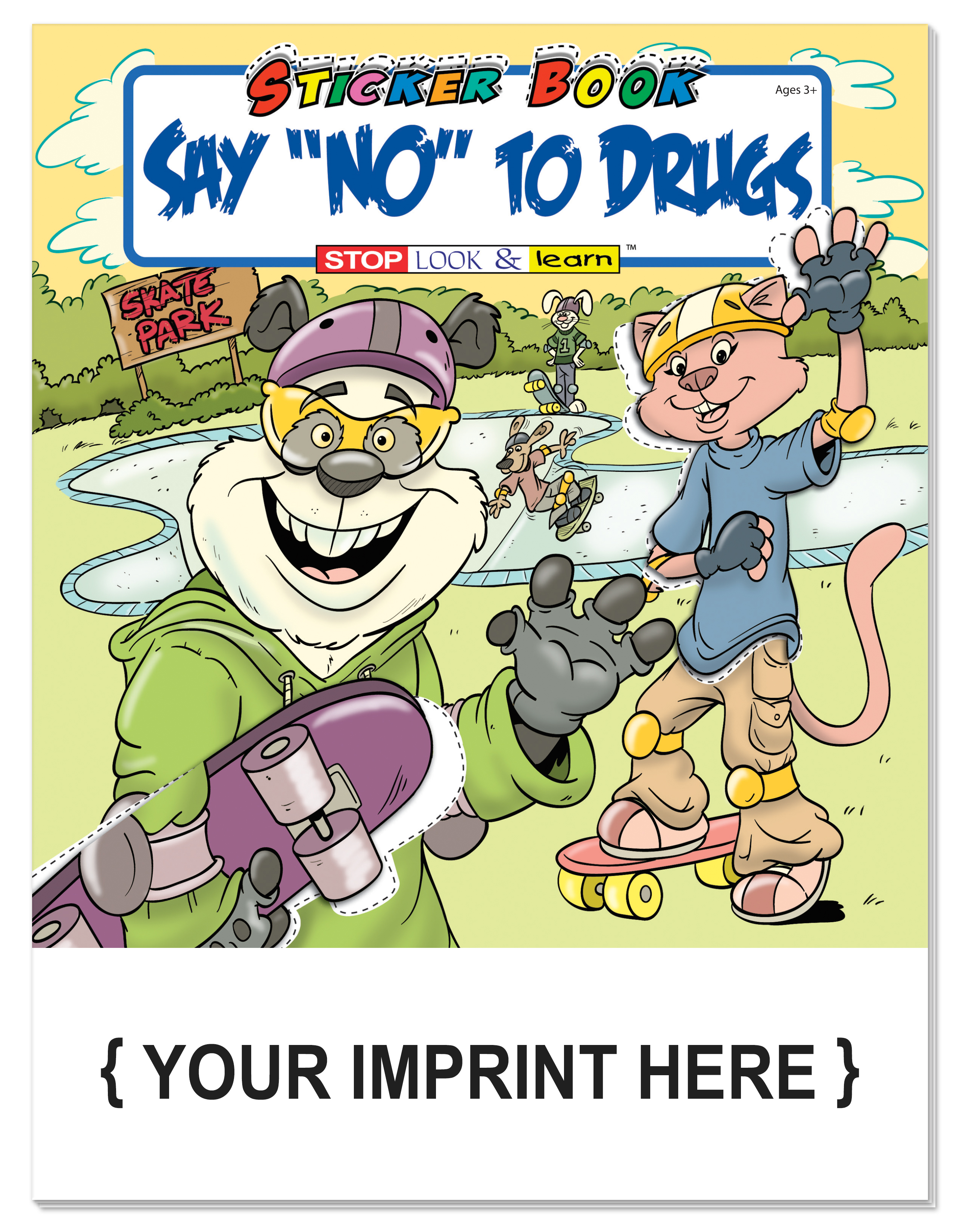 STICKER BOOK - Say "NO" To Drugs Sticker Book