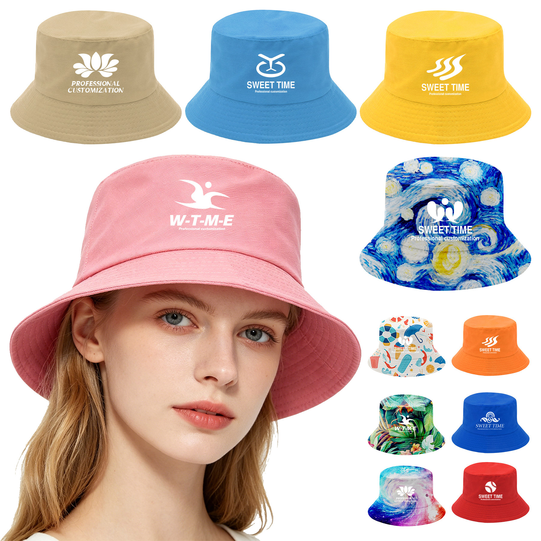 Reversible Bucket Hat