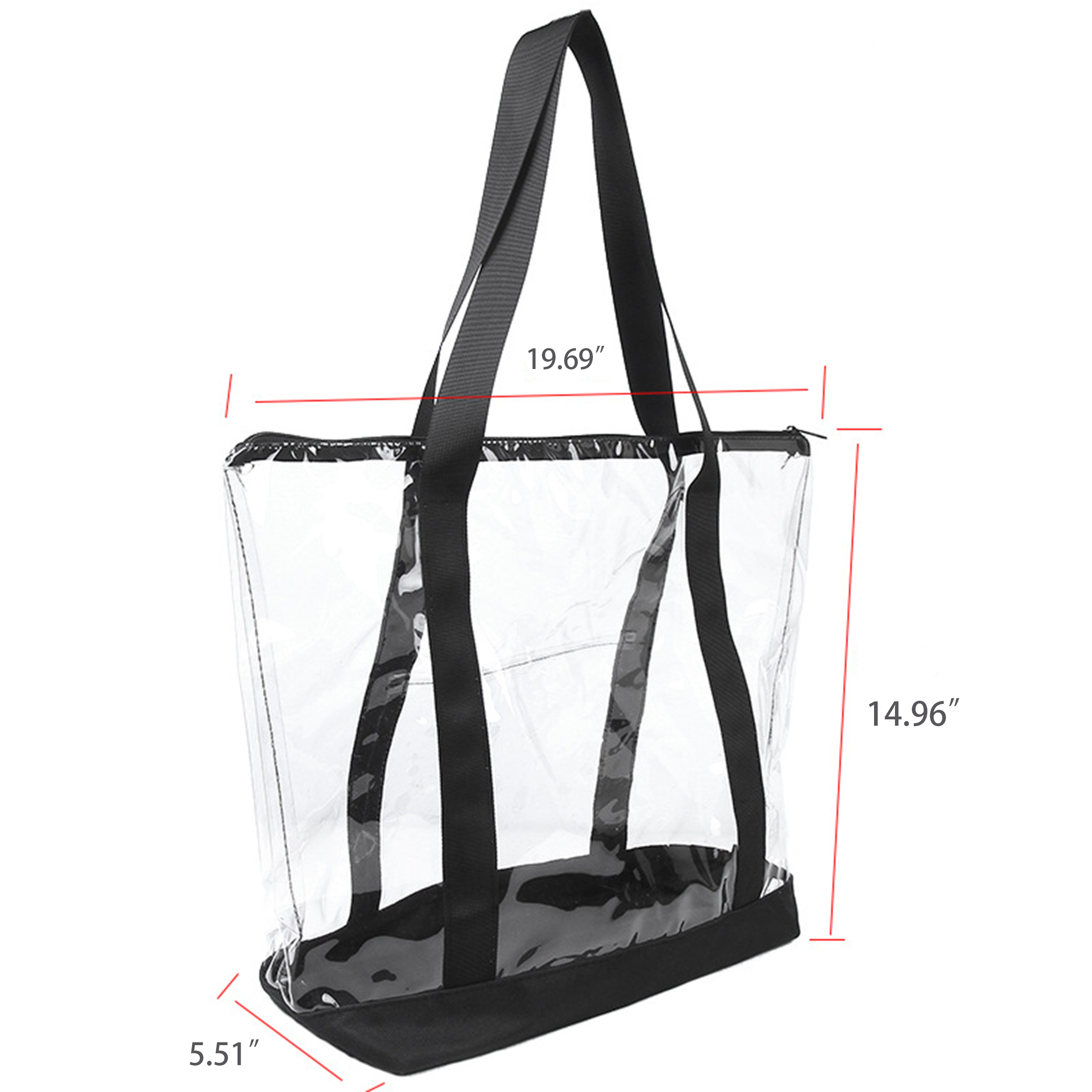 Pvc Transparent Tote Bag With Durable Straps ?C Ideal For Easy Access And Style 11