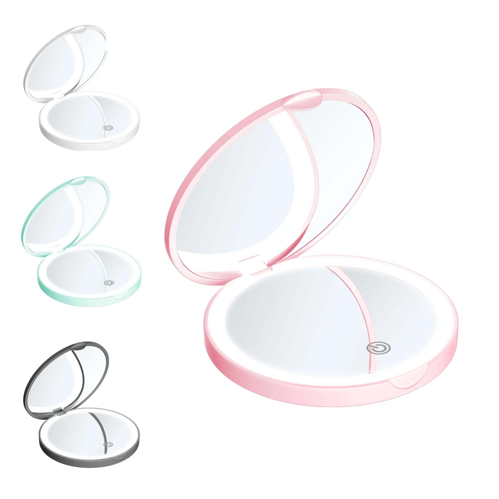 1x/2x Magnifying Rechargeable Mirror 5