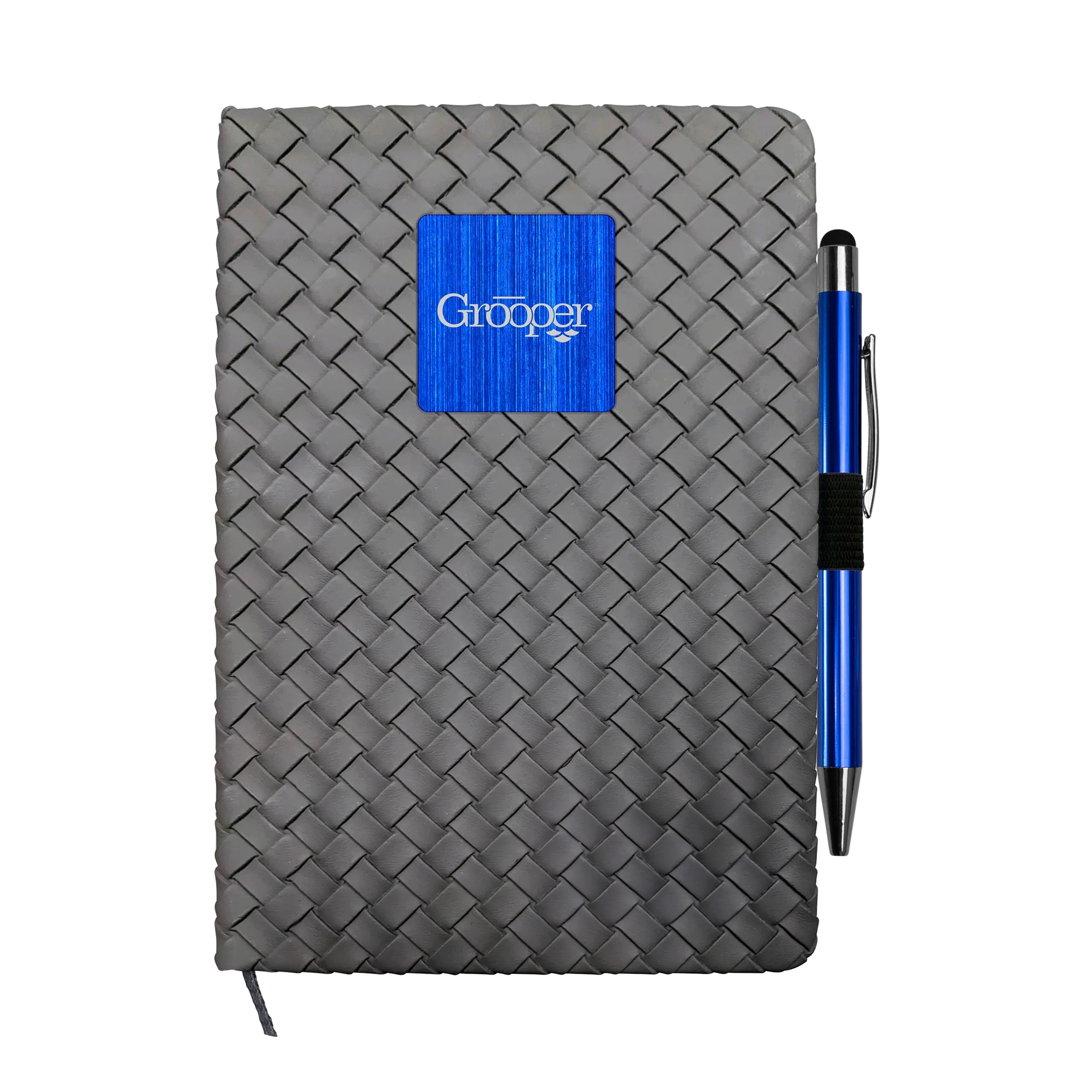 Woven Notebook Pen Set 6
