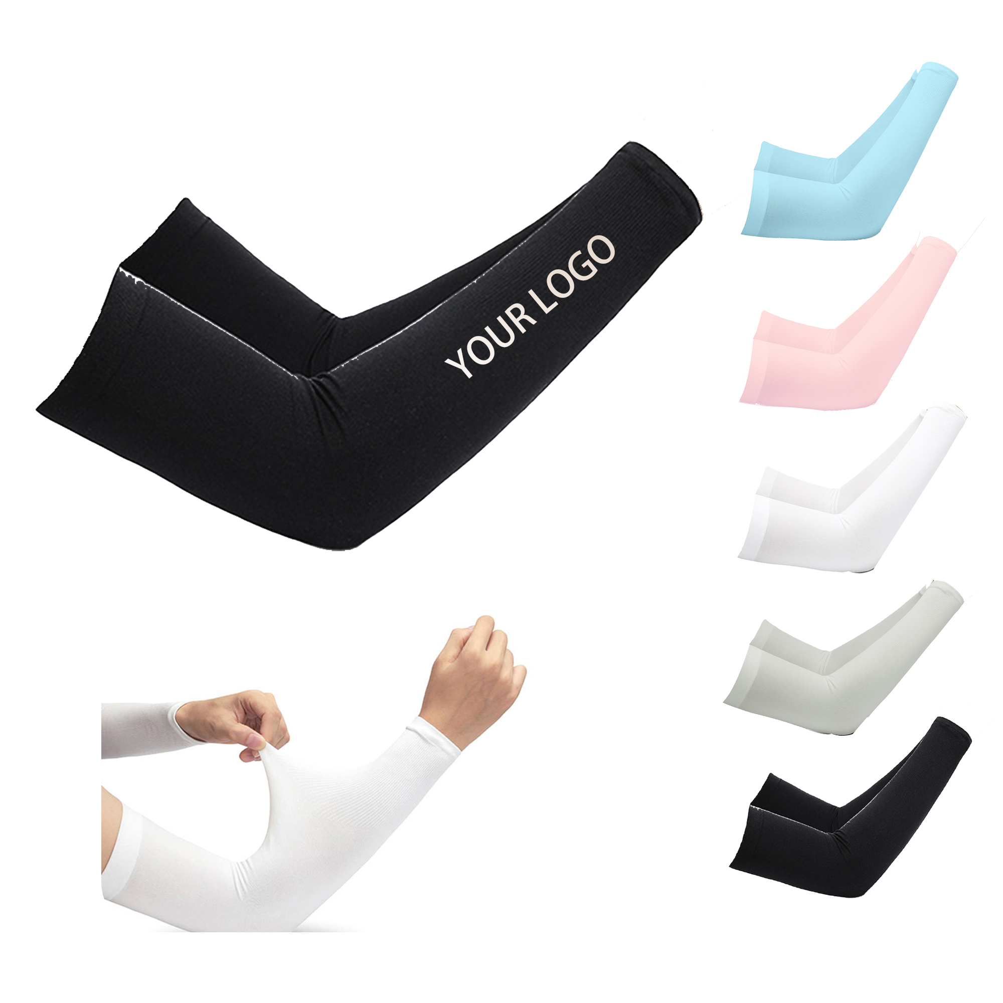 MOQ:10pcs Breathable Arm Sleeves 4