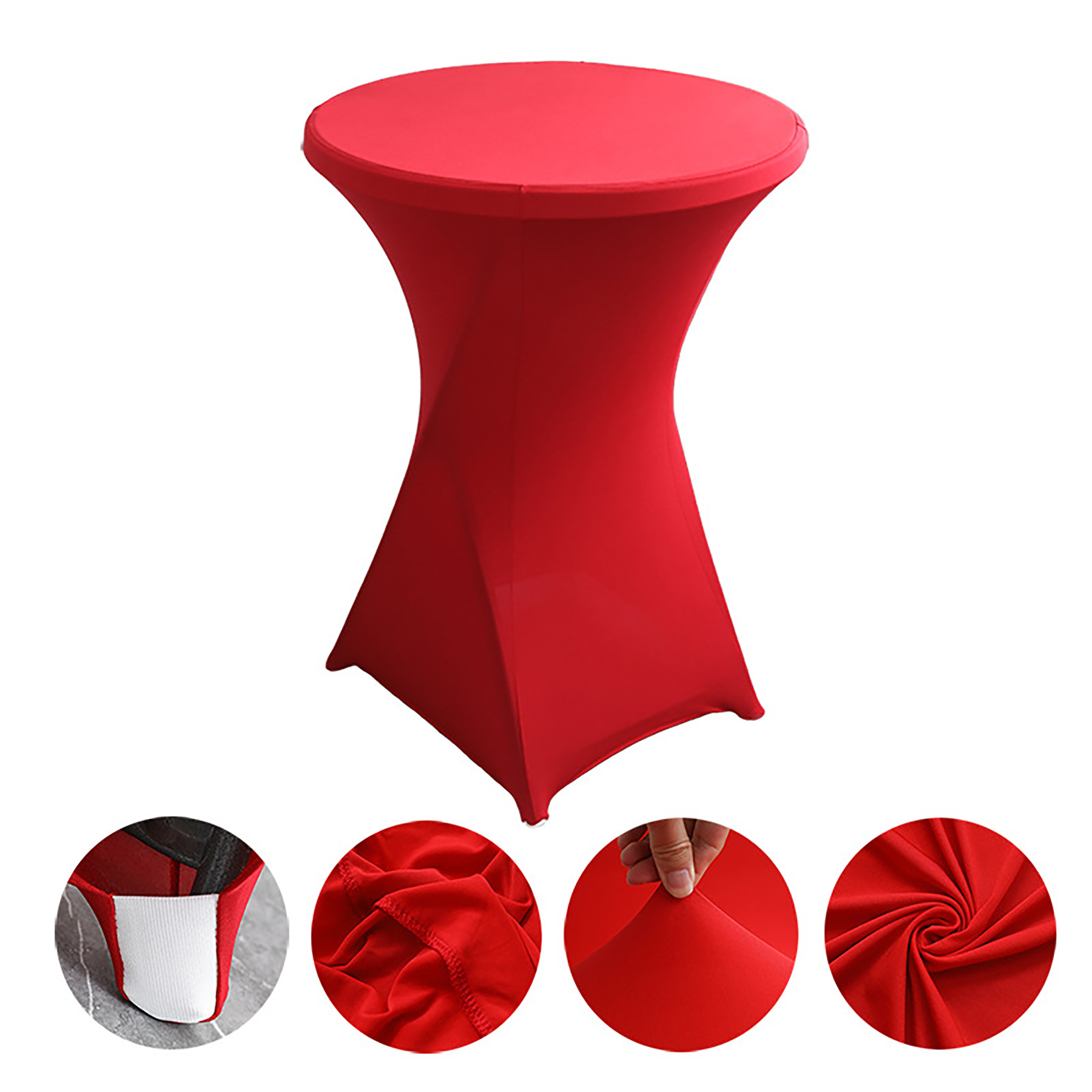 Round Elastic Table Cover 36
