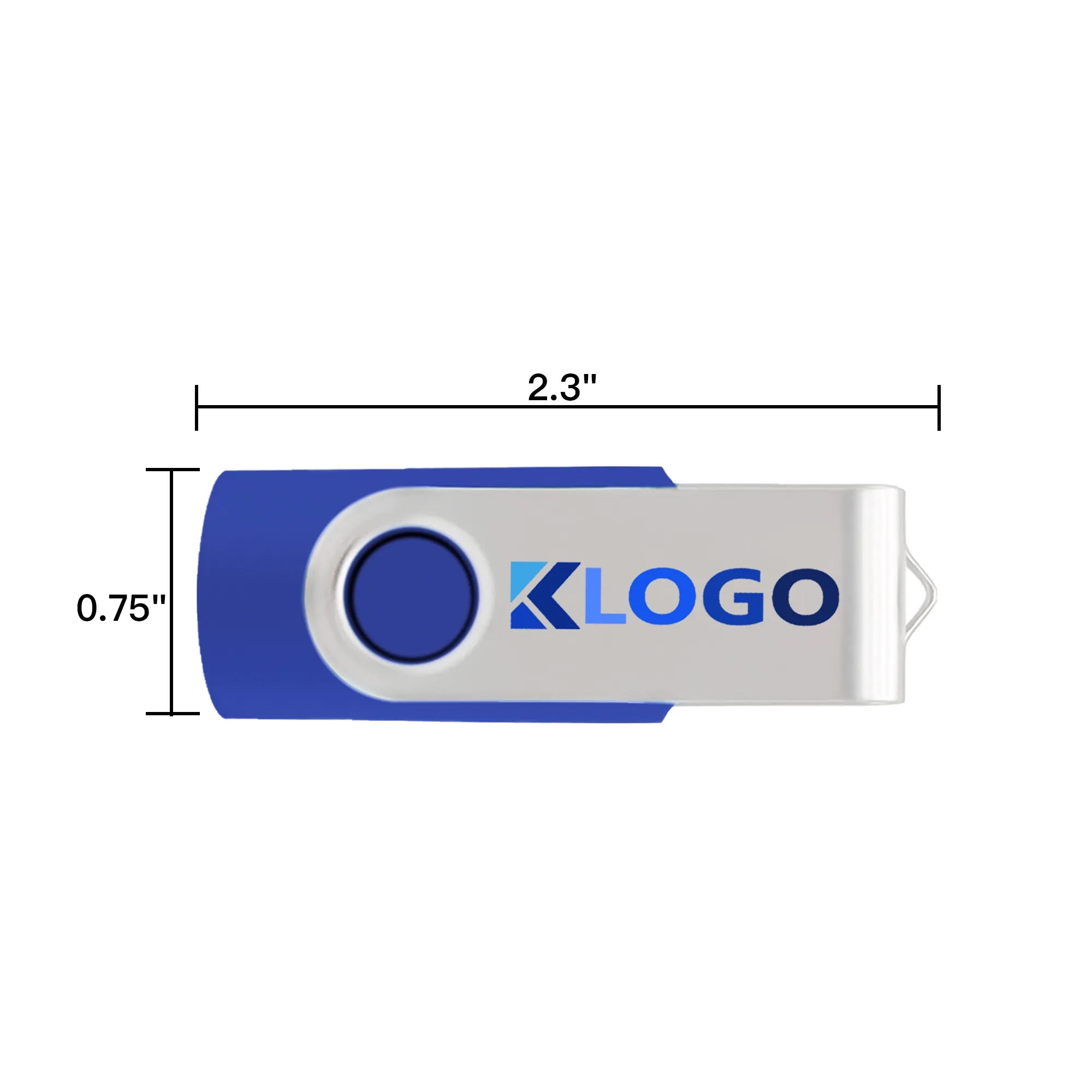 Full Color 8GB Swivel USB Flash Drive 19