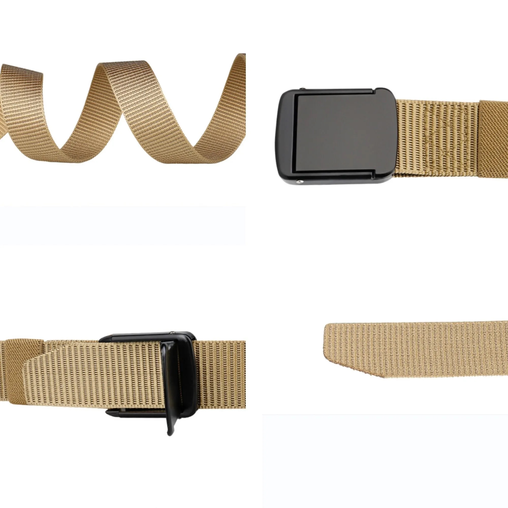 MOQ 50pcs Adjustable Nylon Tactical Belt 9