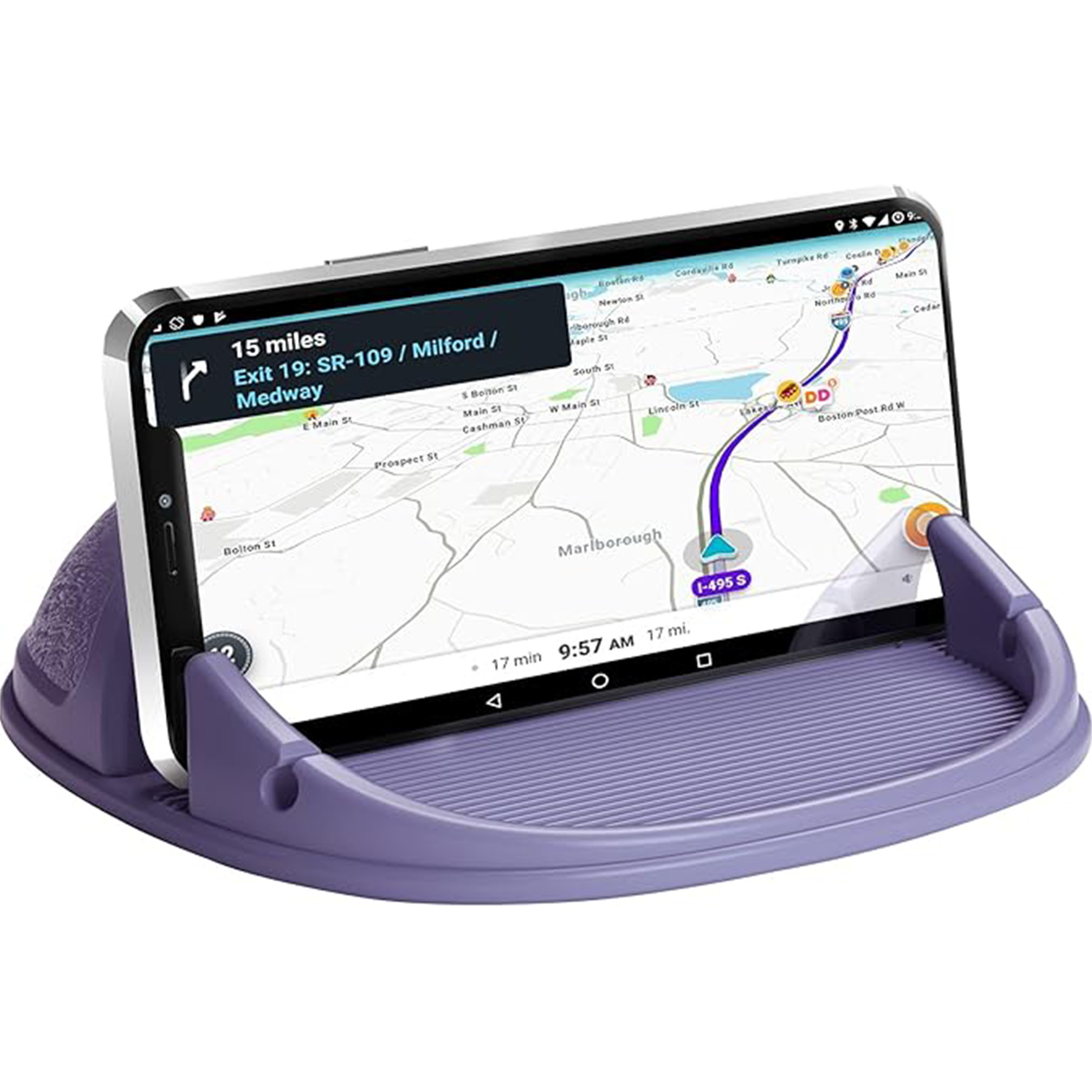 No Slip Desktop Car Phone Holder 16