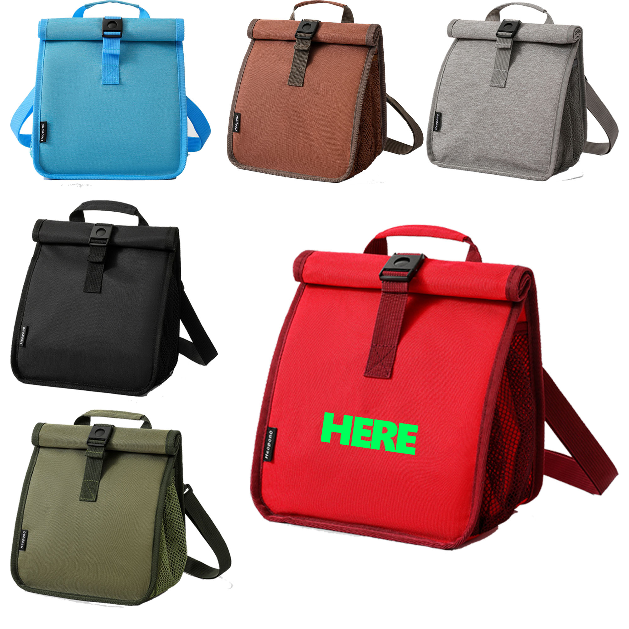 Portable Foldable Lunch Bag 5