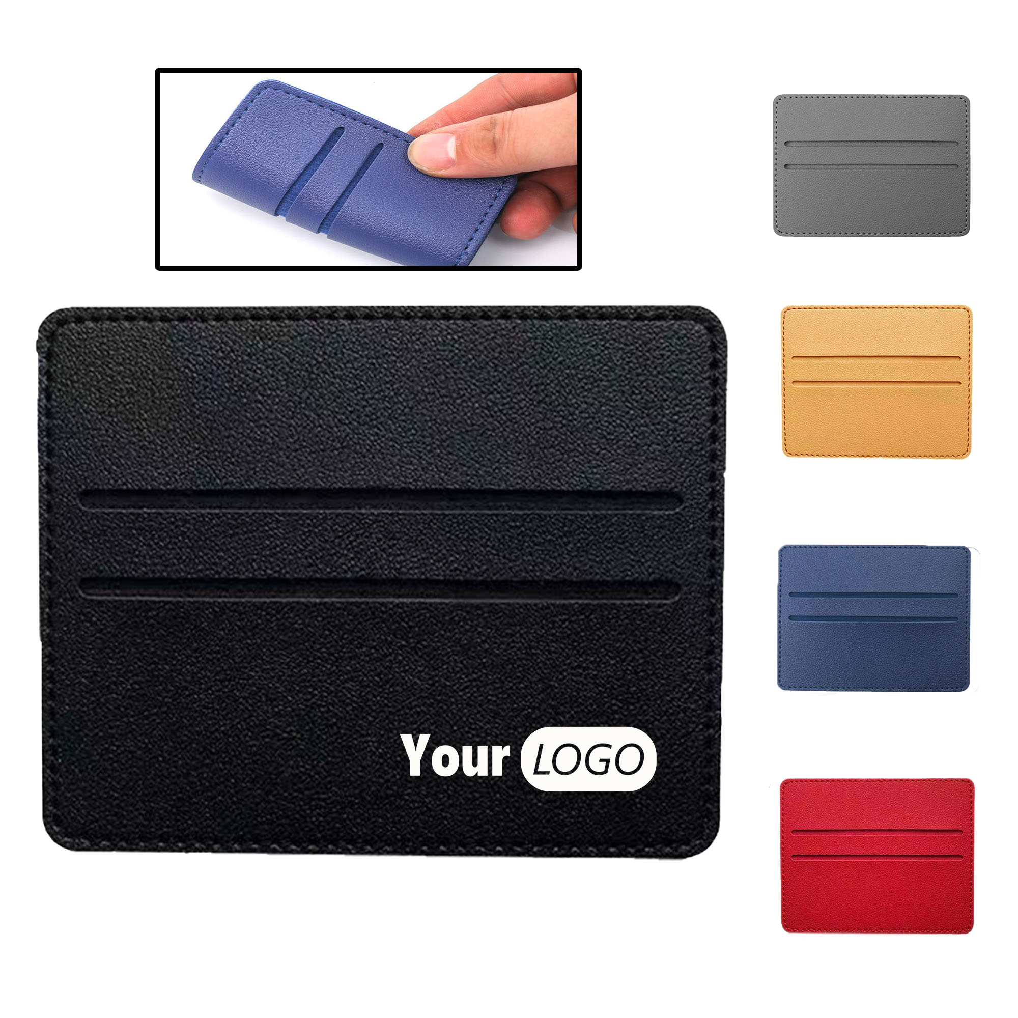 Slim Multi-Function PU Card Case 8