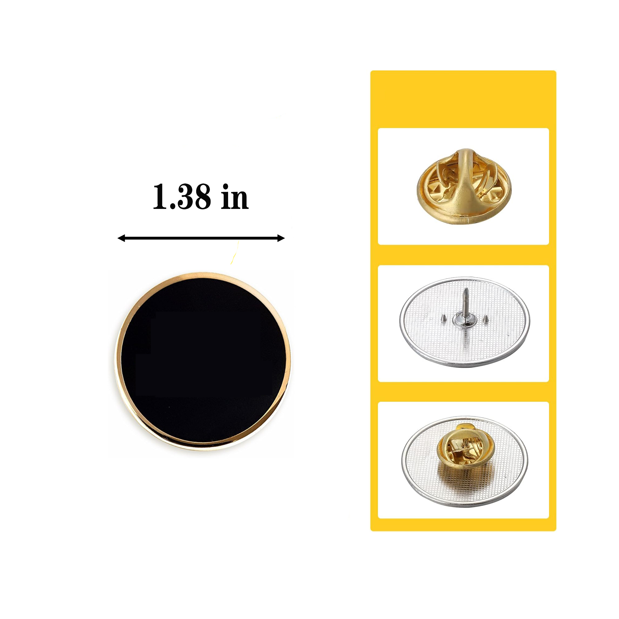 1.38" Custom Lapel Pin 5