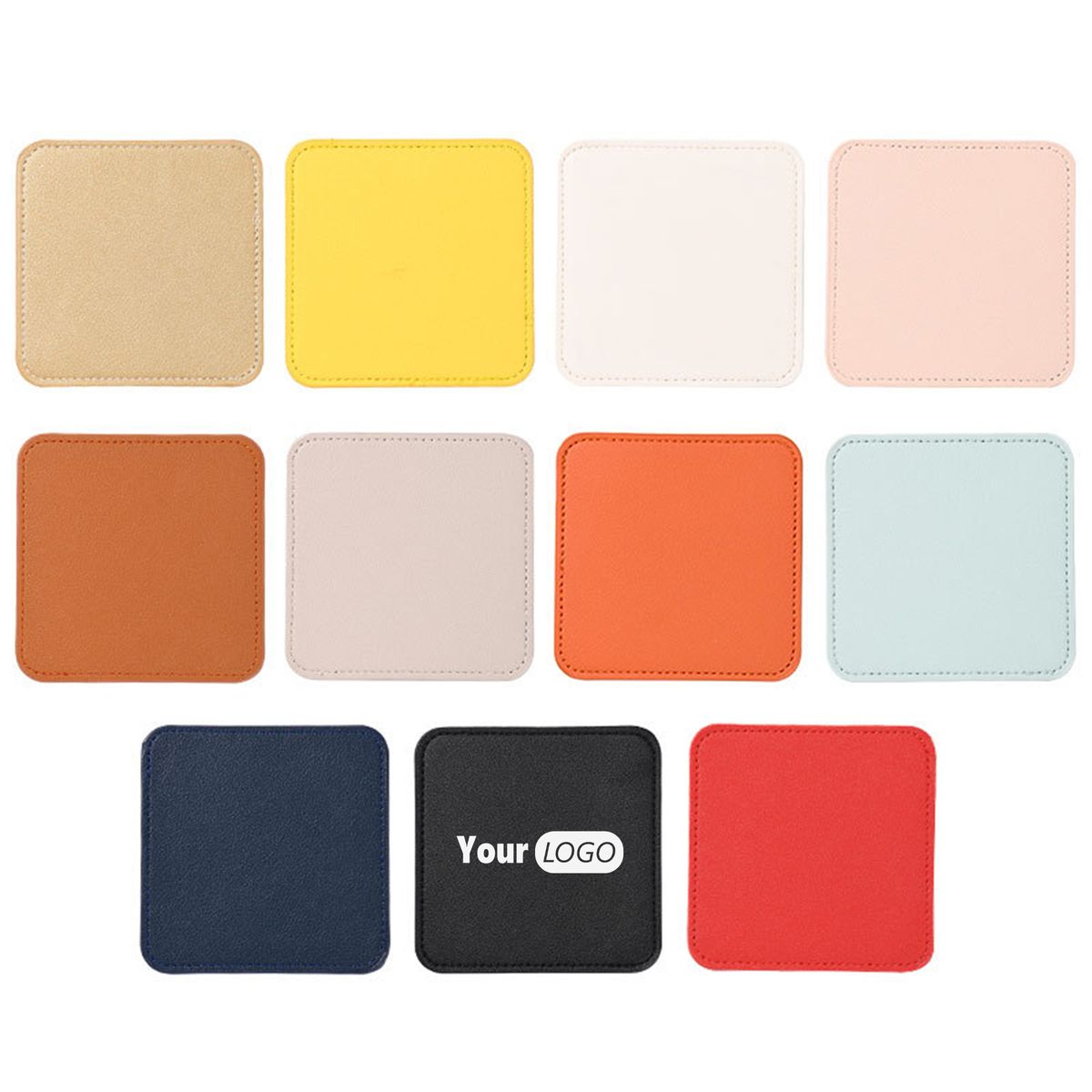 Polyurethane Elegant Customizable Coasters For Branding 3