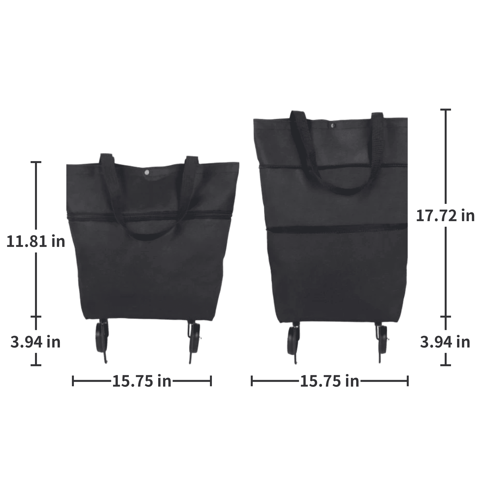 Telescoping Grocery Cart Bag 4