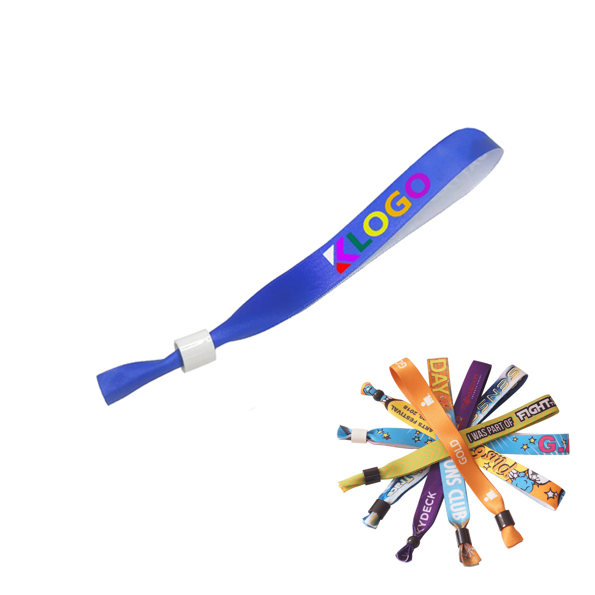 Disposable Adjustable Polyester Wristband