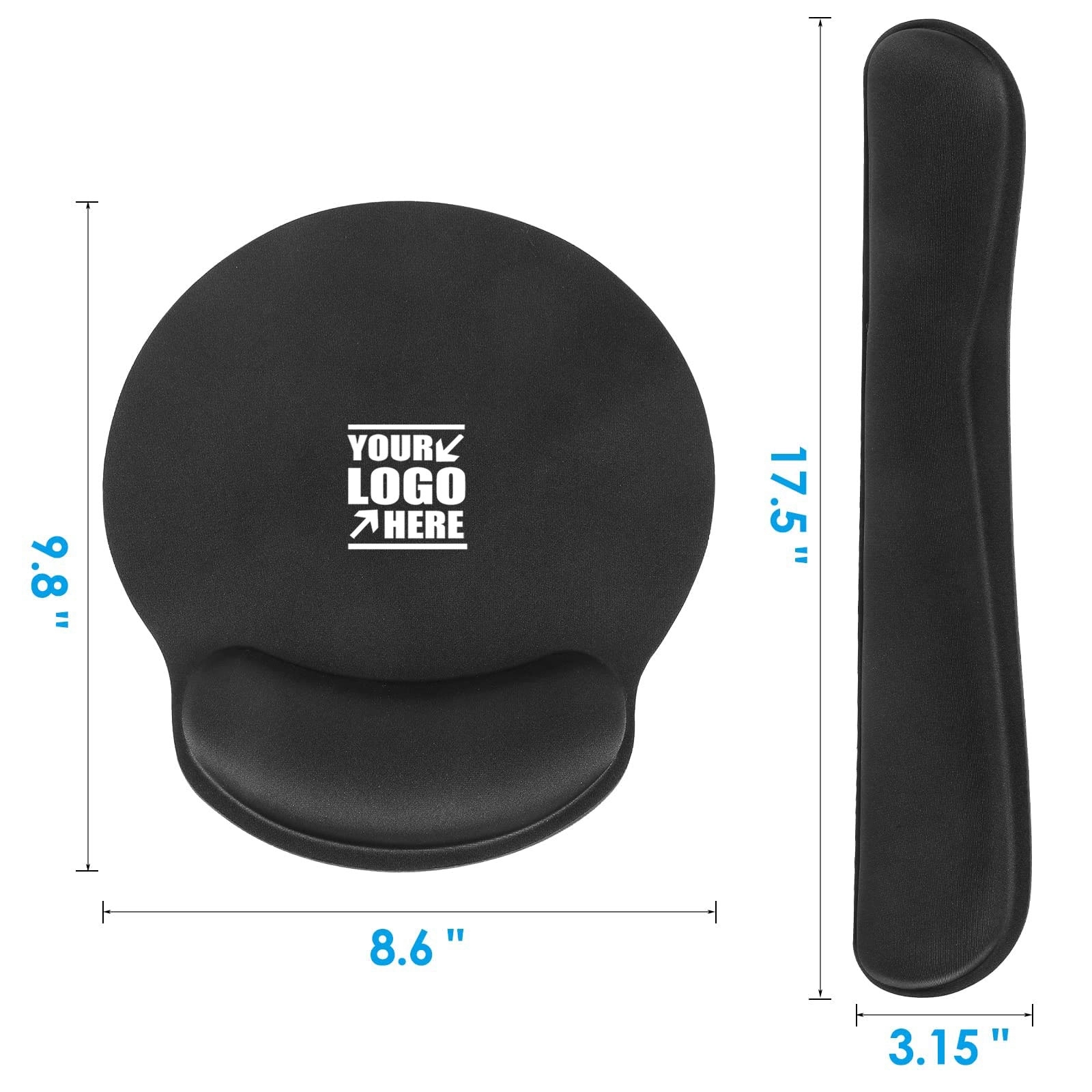 Mouse Pad With Wrist Support