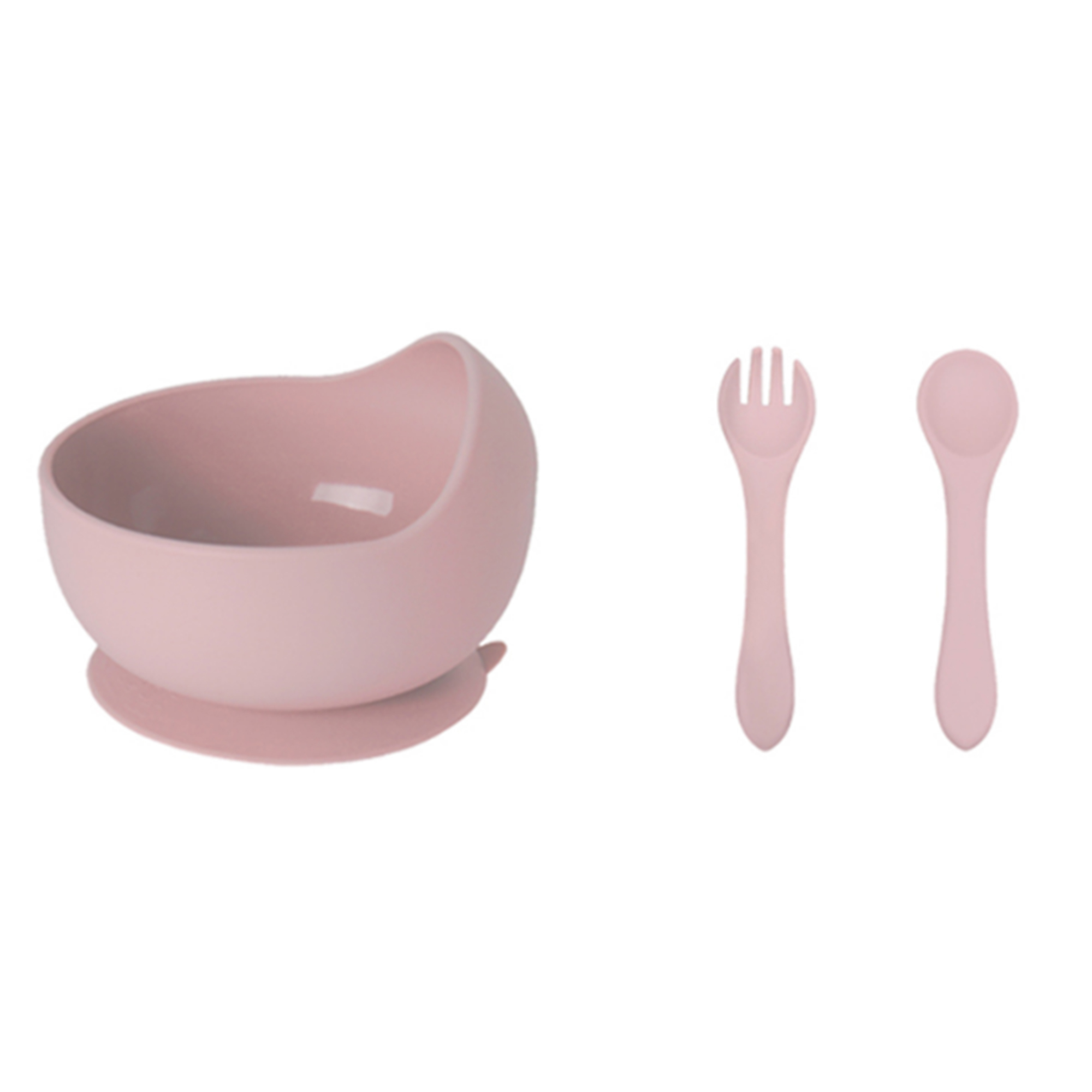 Colorful Toddler Suction Cup Silicone Bowl Set 19