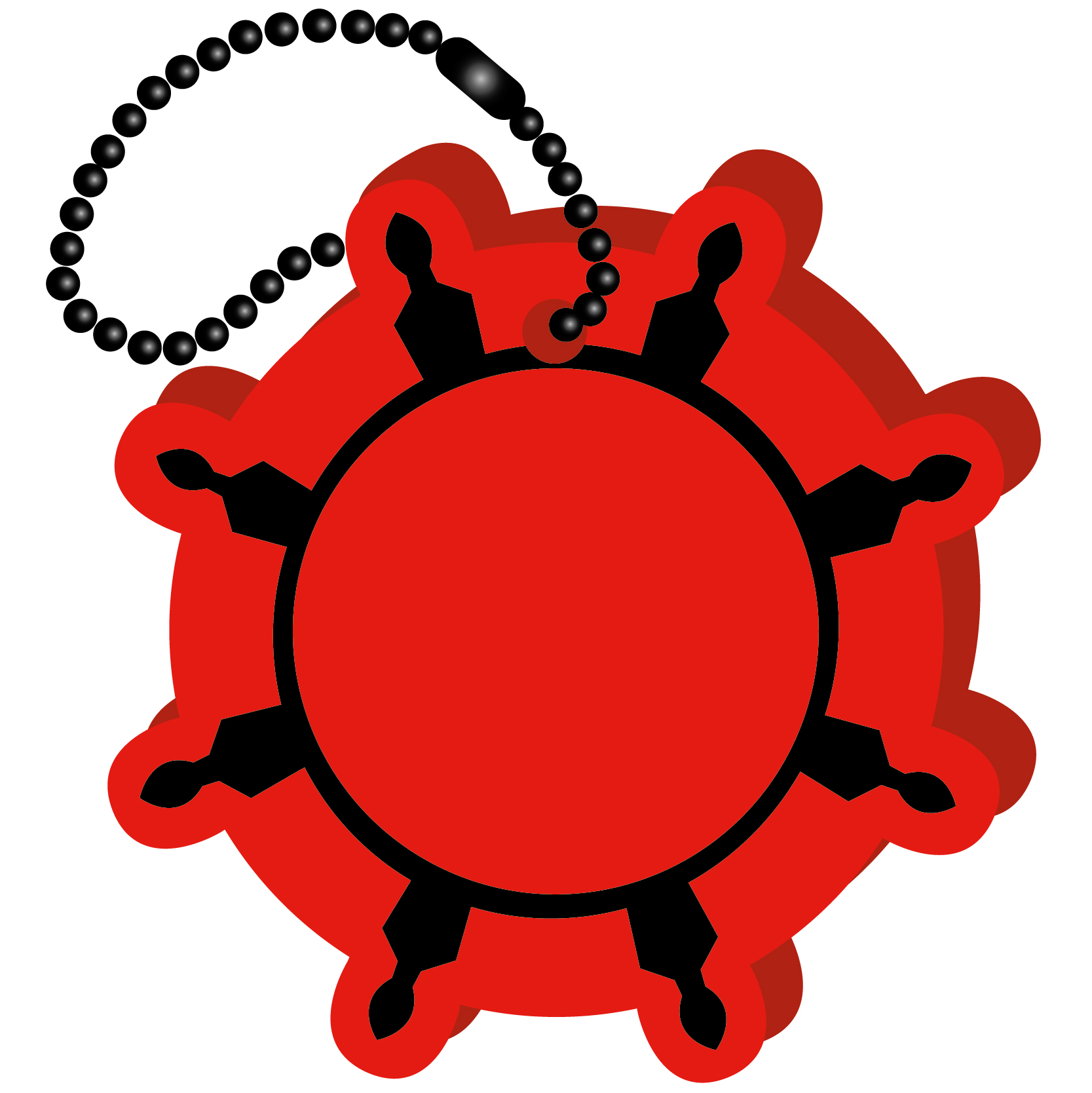 Ships Wheel Key Tag 33