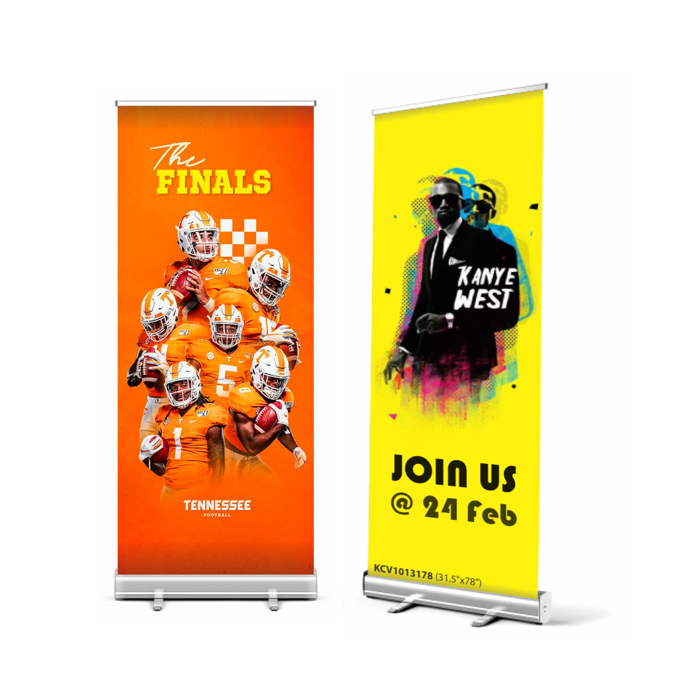 31.5" x 78" Standard Retractable Banner Kit/Product Bundle 14