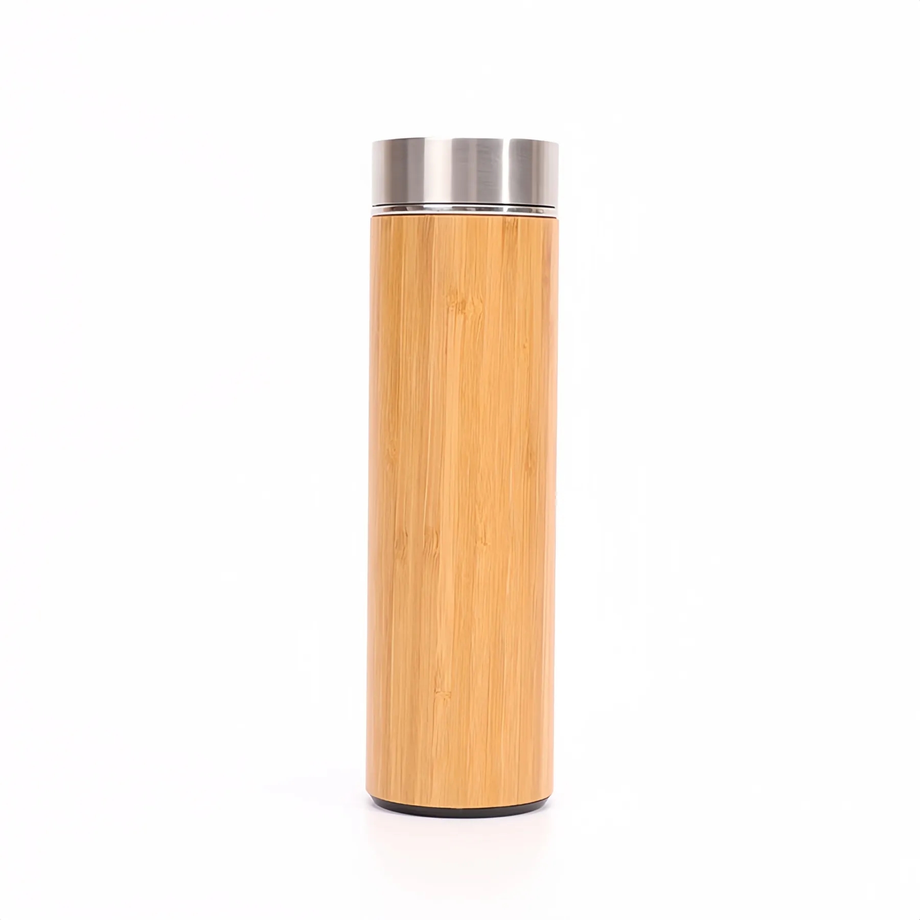 500ml Bamboo Insulate Bottle, custom water bottle with logo imprint 12