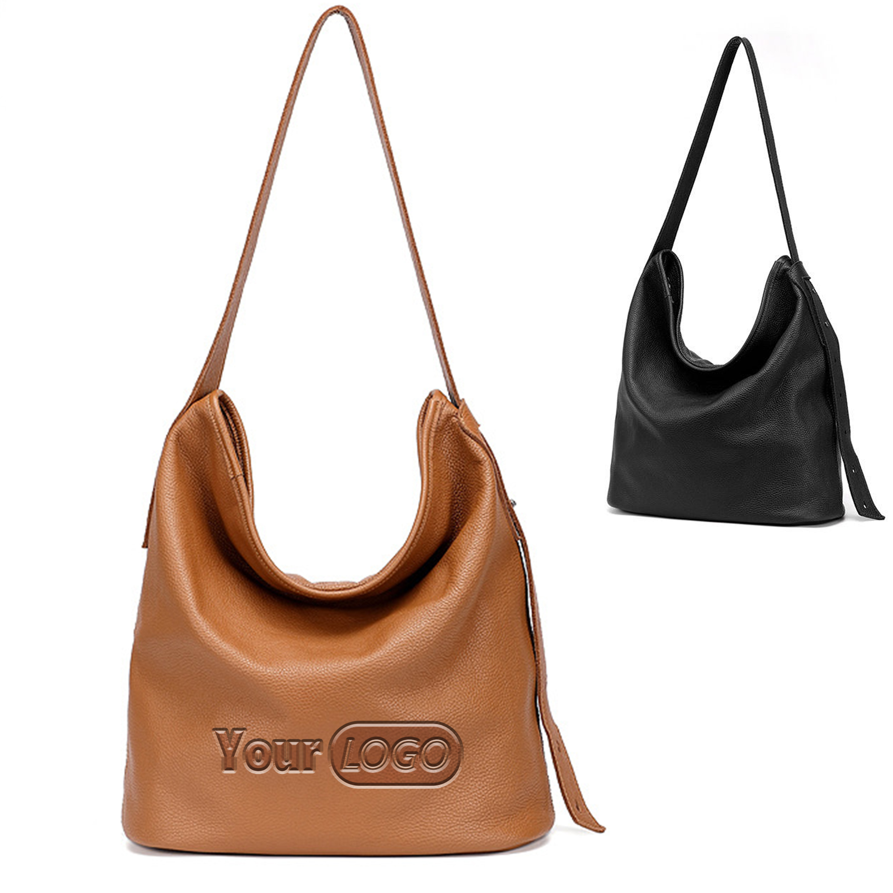 Women's Leather Hobo Shoulder Bag 3