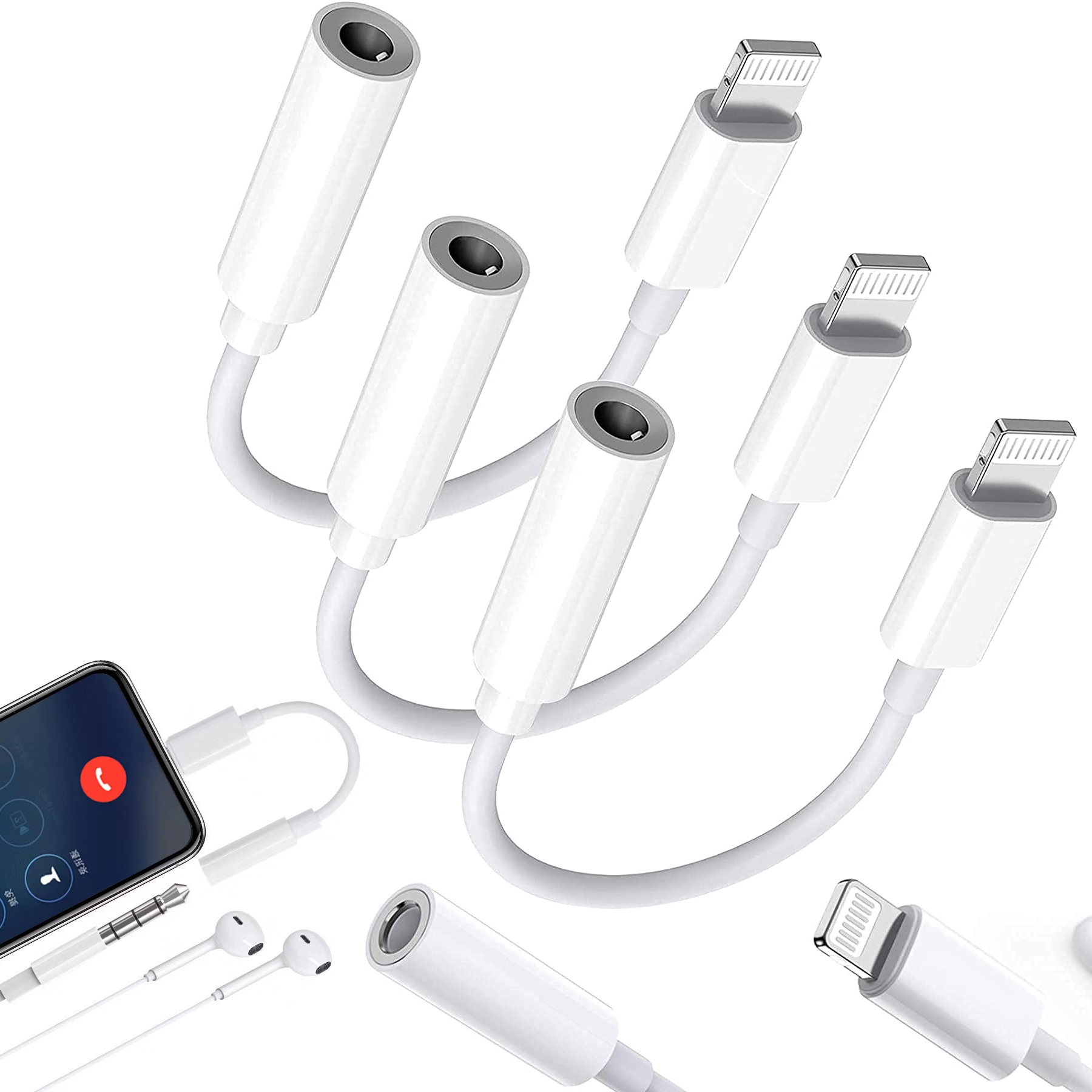 Lightning to 3.5 mm Headphone Jack Adapter 5