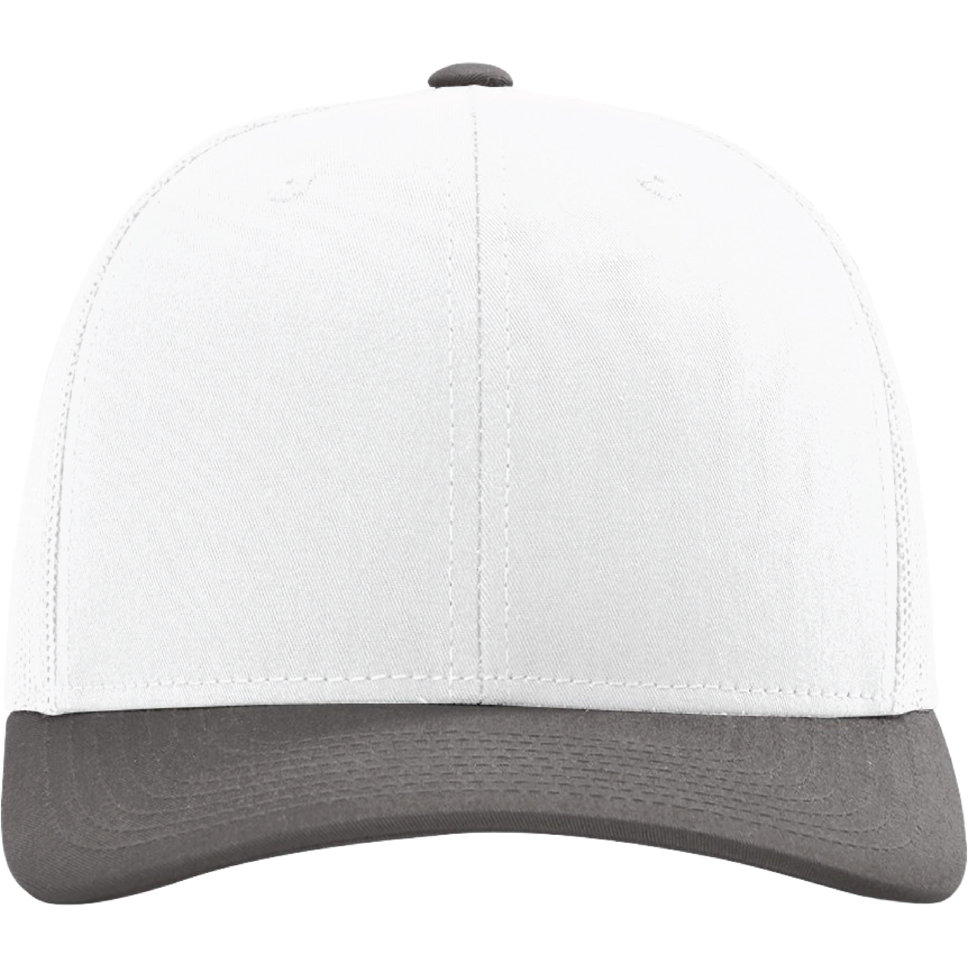 Richardson 112 6-Panel Snapback Trucker Hat w/Leatherette Adhesive Patches or Embroidery 277