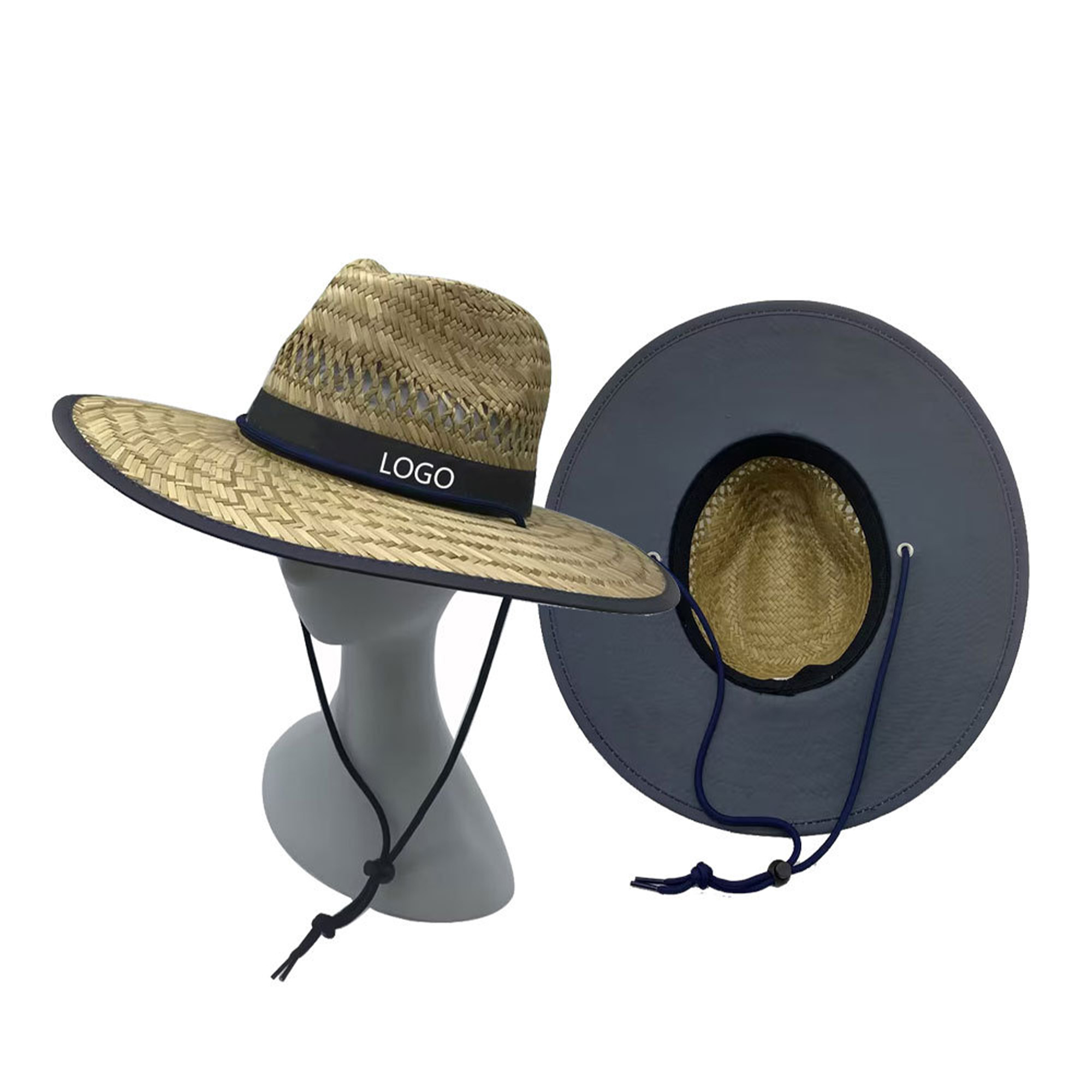 Sun Protection Beach Straw Hat 3