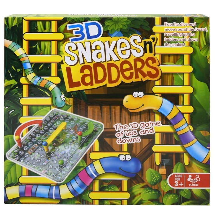 Snakes n' Ladders 3D Board Game 2