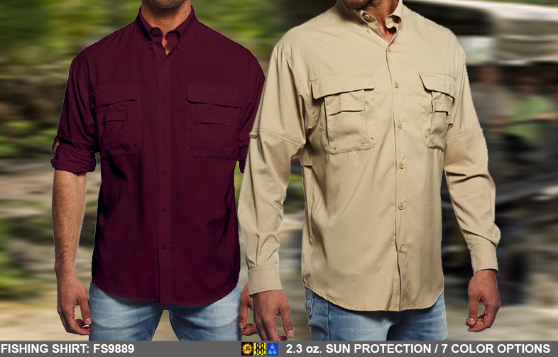 Men's Long Sleeve Fishing Shirt 33