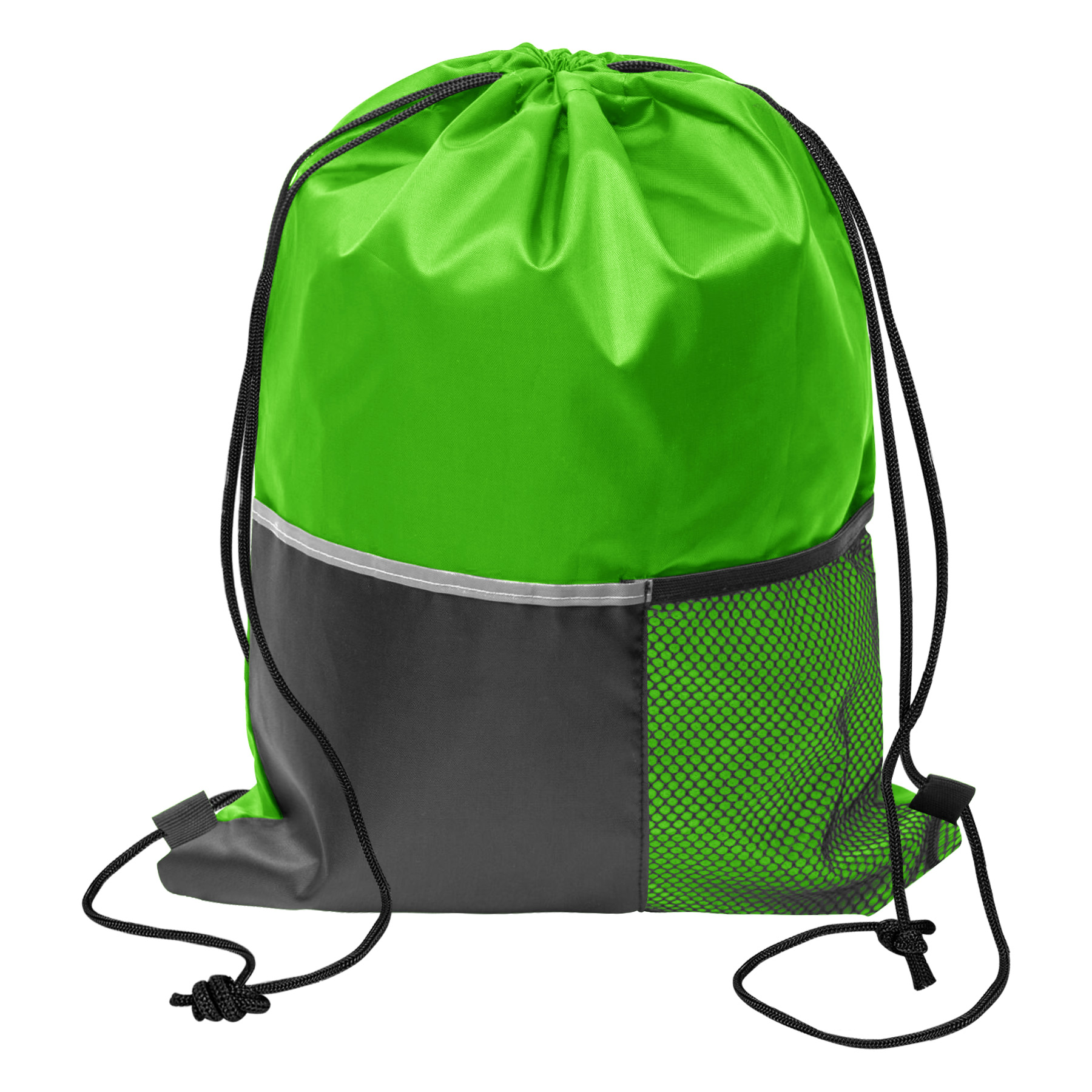 210D Polyester Drawstring Backpack 6