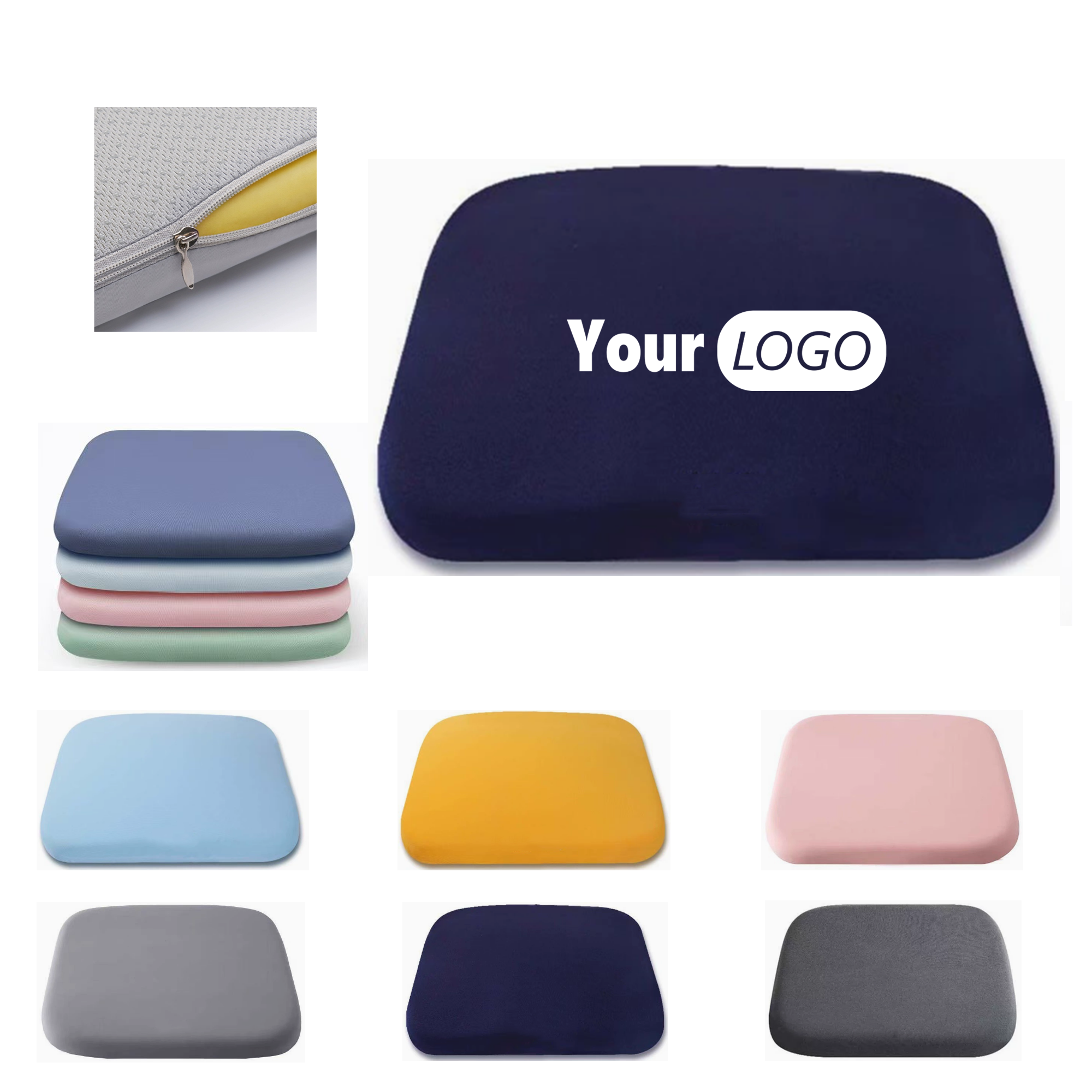 13.8 Inch Memory Foam Seat Cushion 2