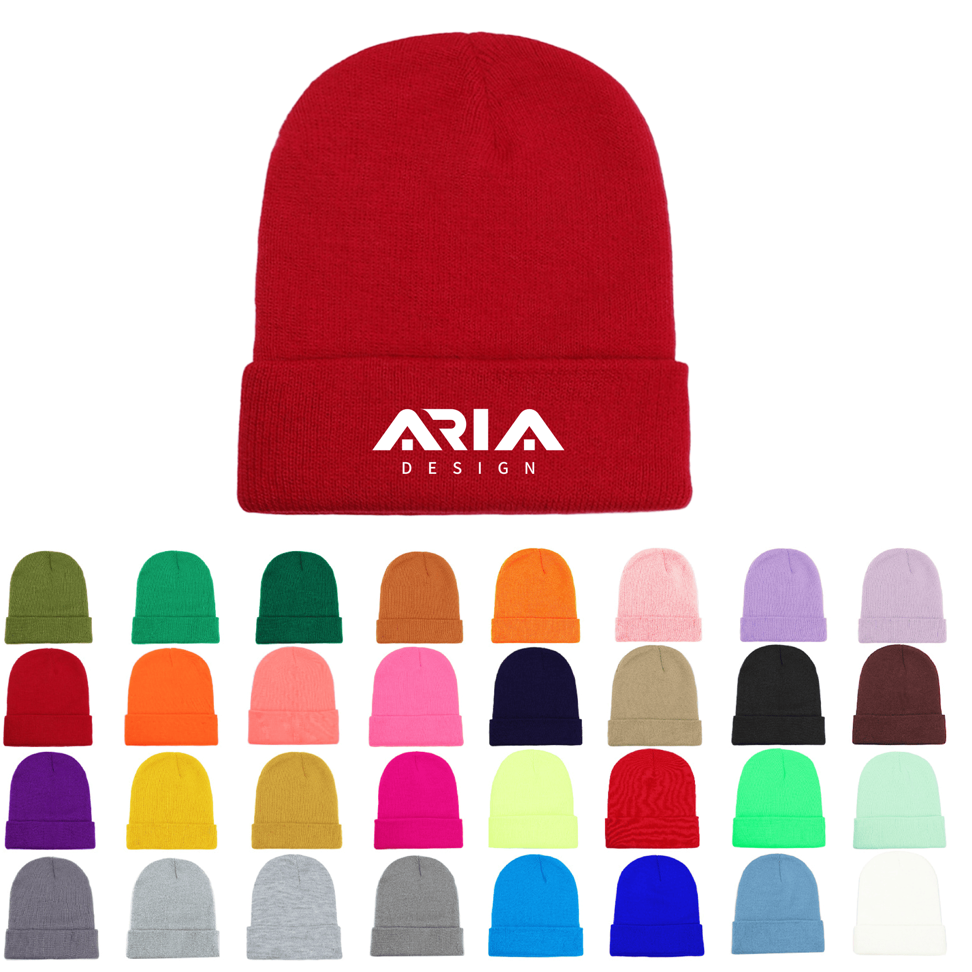 Unisex Acrylic Winter Warm Beanie 4
