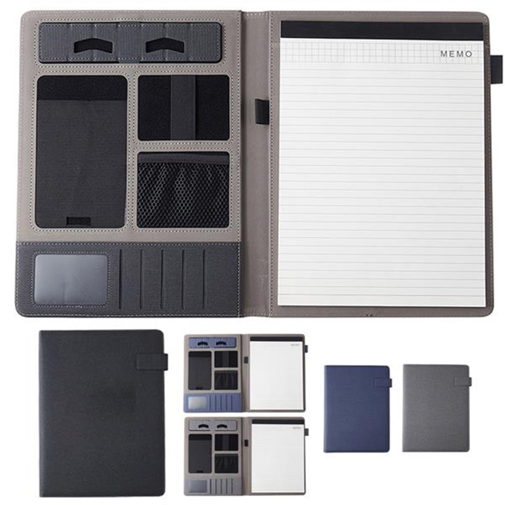 Business Portfolio Notebook With Phone Stand Holder
