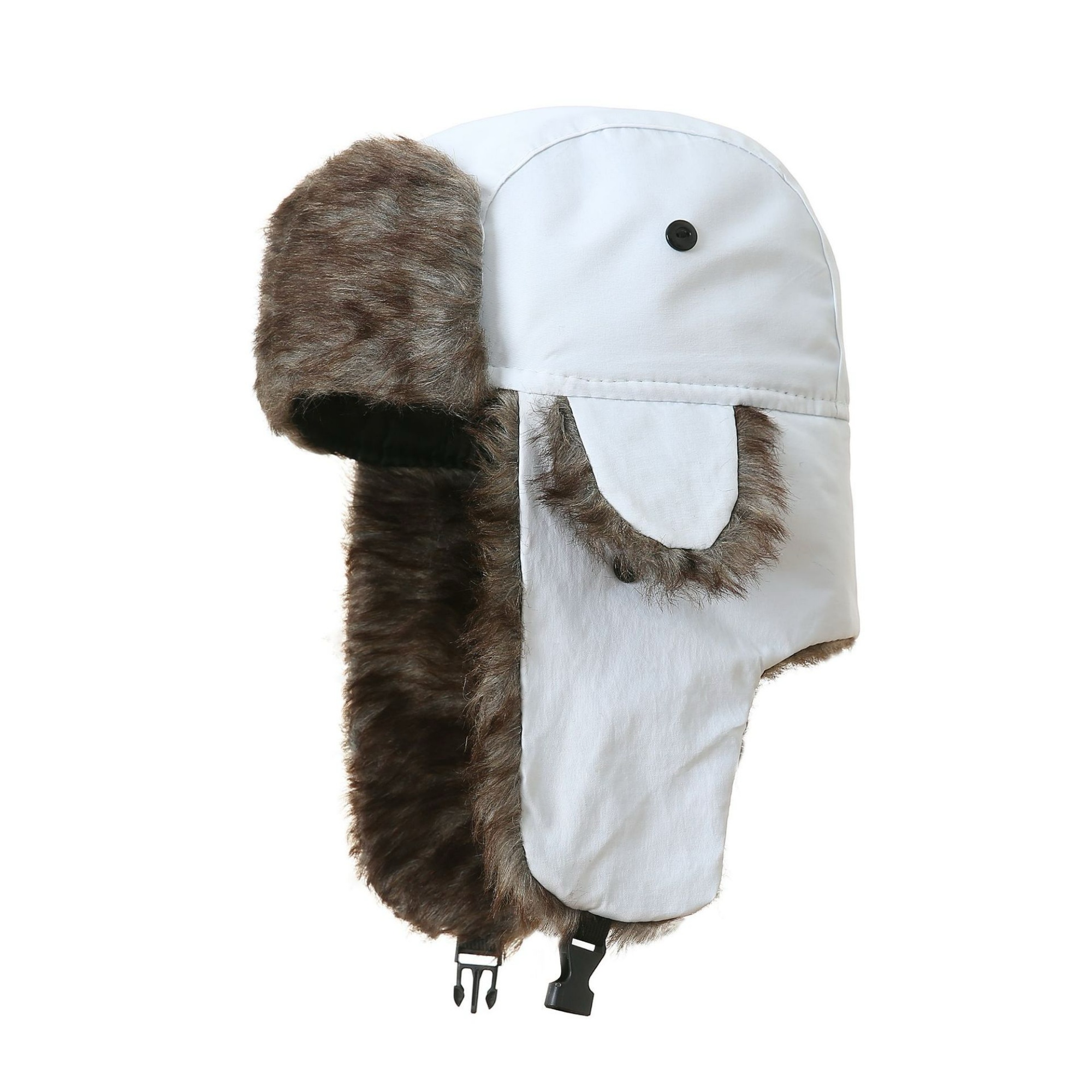 Insulated Faux Fur Aviator Hat for Snowy Conditions 18