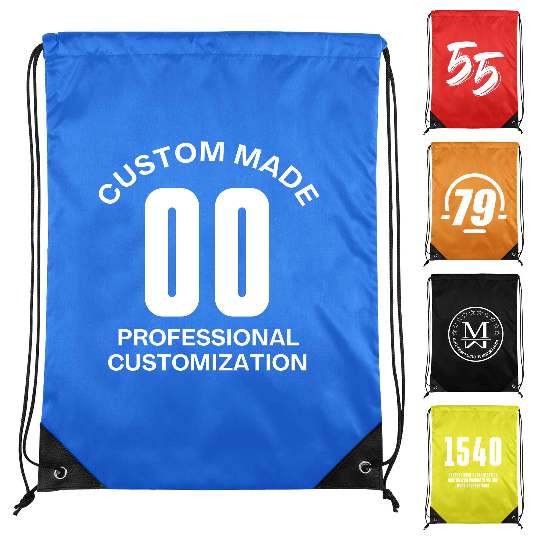 210D Polyester Cinch Bag 13" x 17"