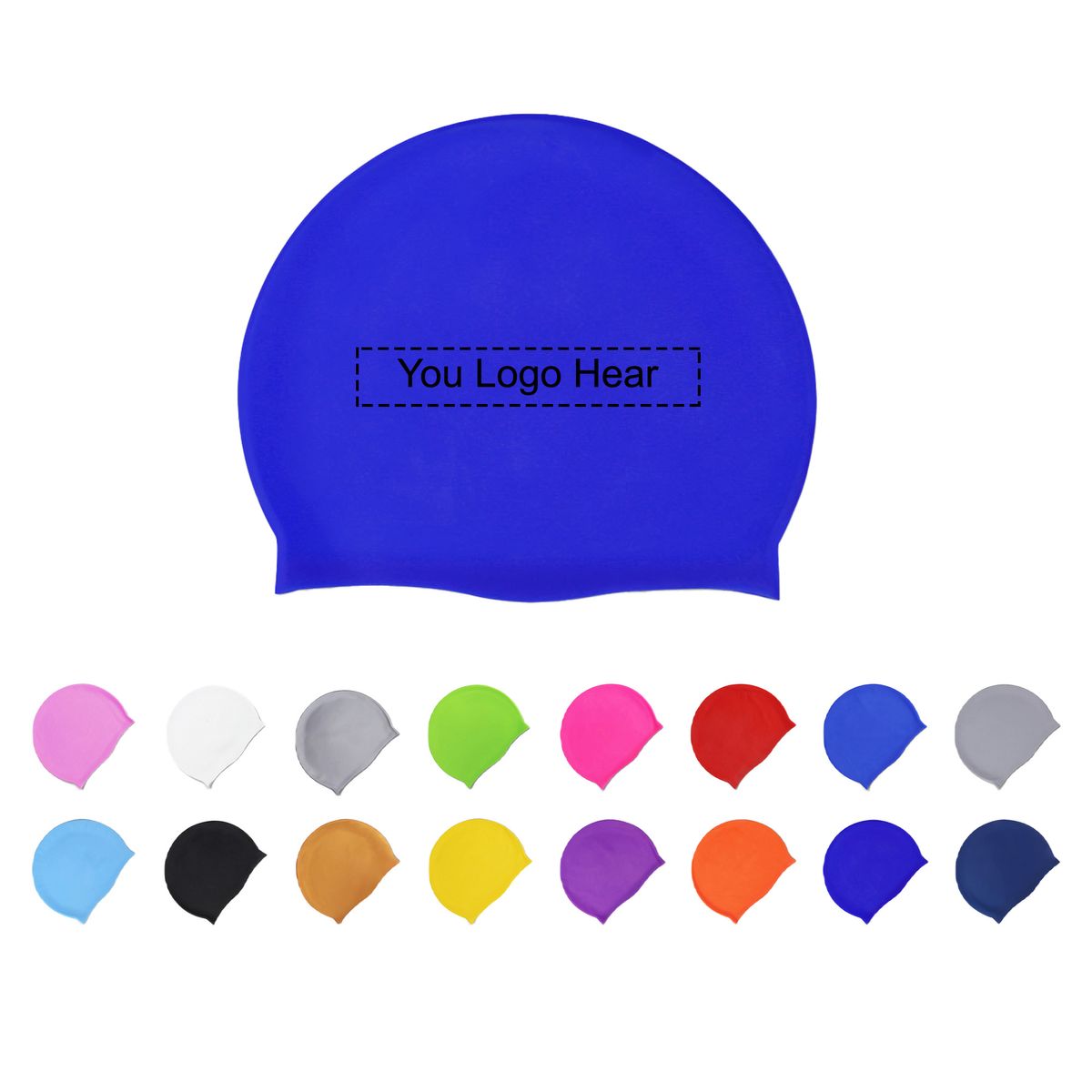Silicone Swimming Caps Summer Cap 3