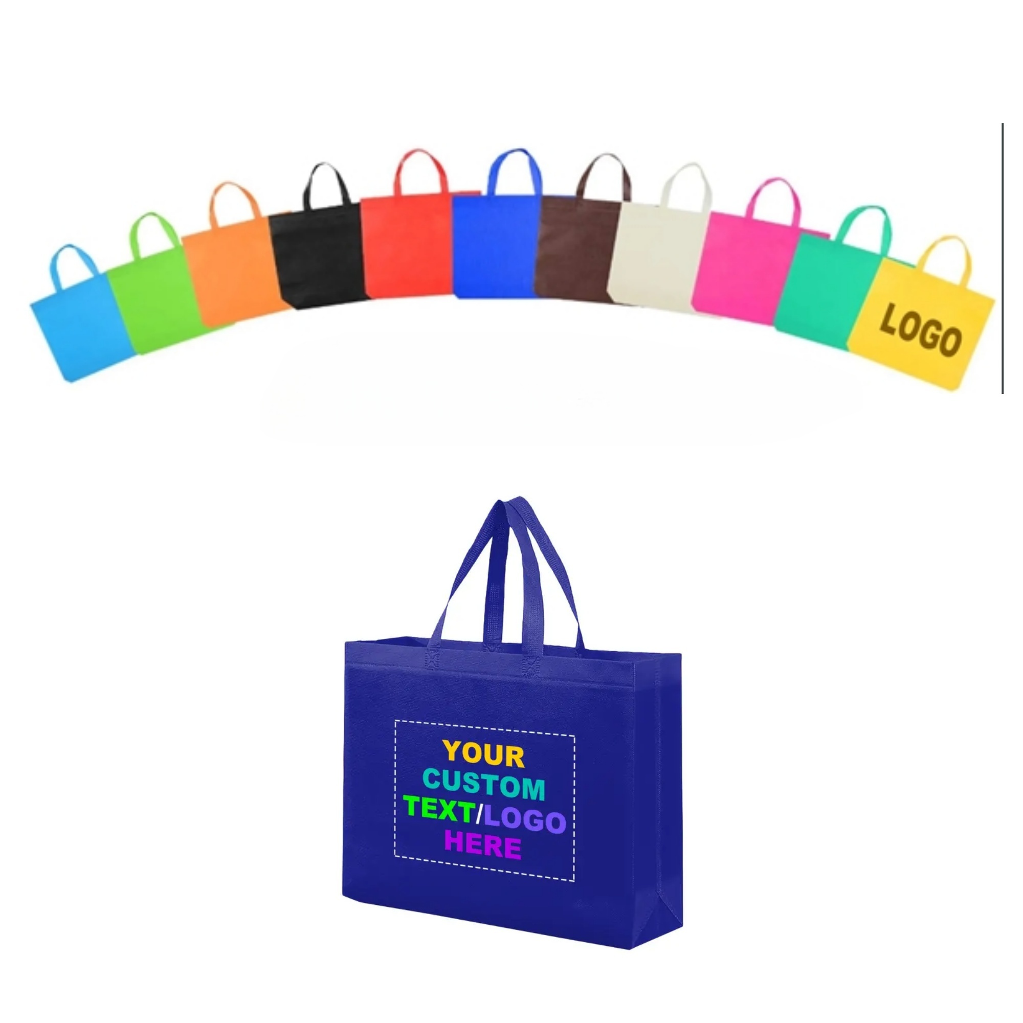 Customized Non-Woven Tote Bag For Advertising 3