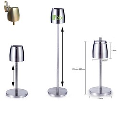 Retractable Standing Ashtray With Lid