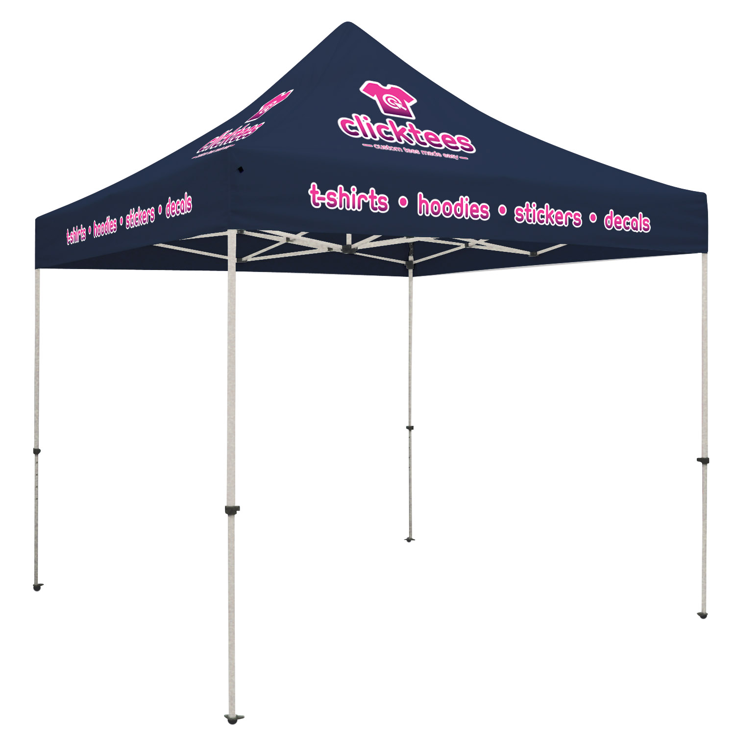 10' Standard Tent Kit (Full-Color Imprint, 4 Locations) 15
