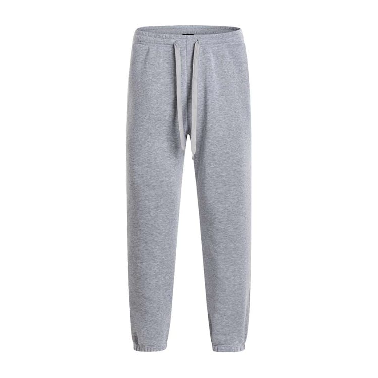 Men's Fleece Jogger Sweatpants - Size XS Light Gray 3