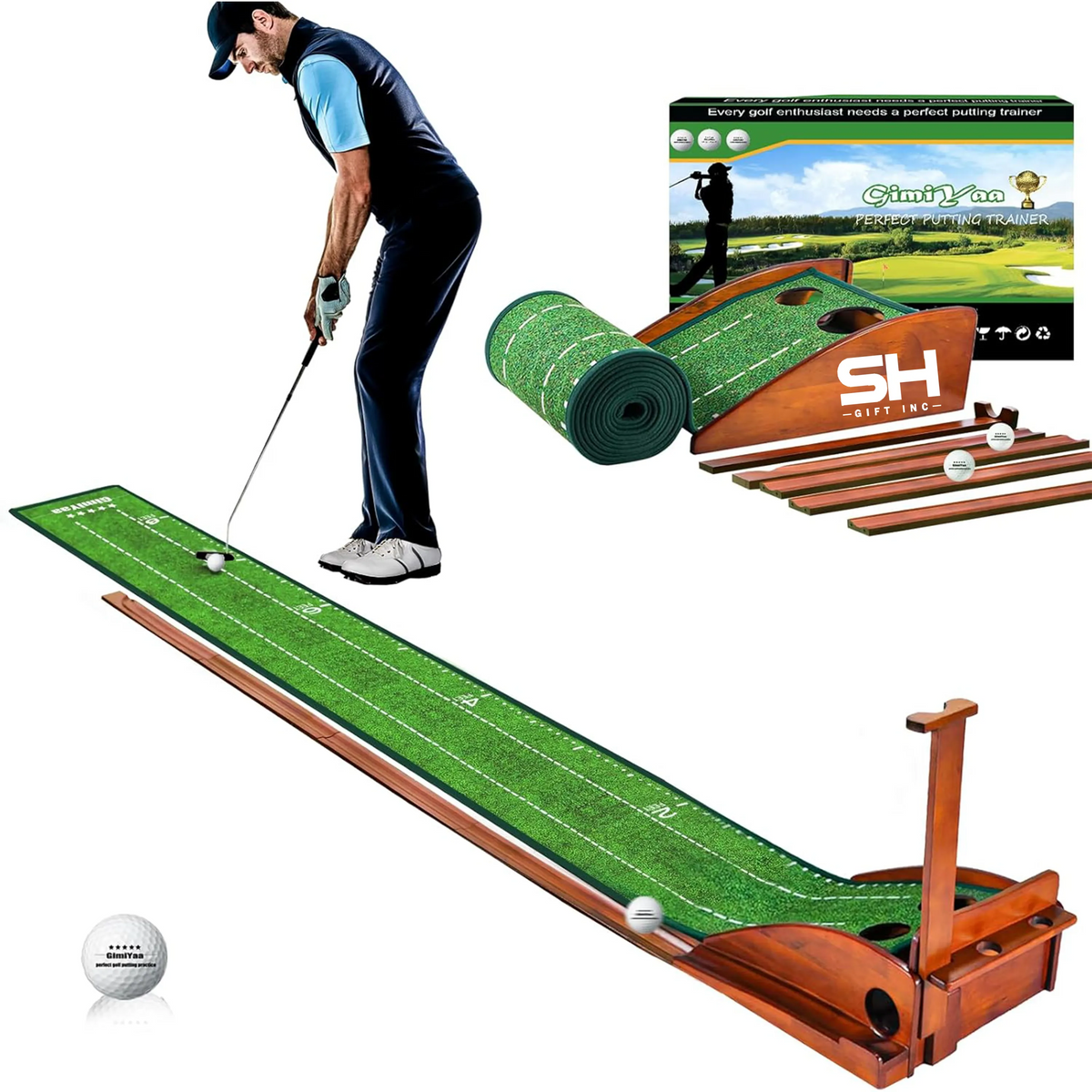 Indoor Golf Putting Mat
