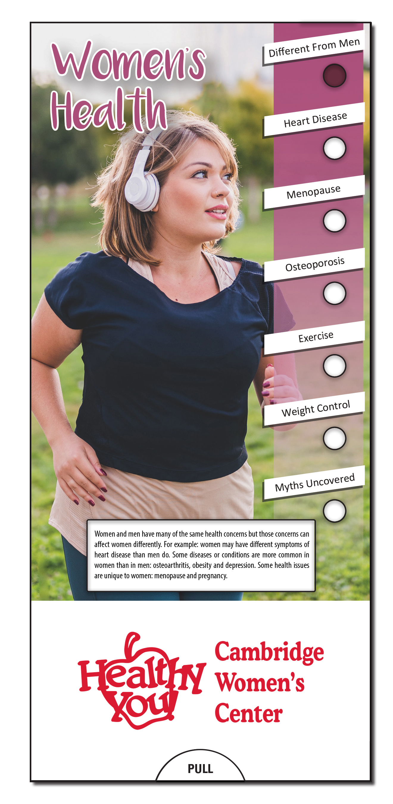 SLIDE CHART - Women's Health Slide Chart