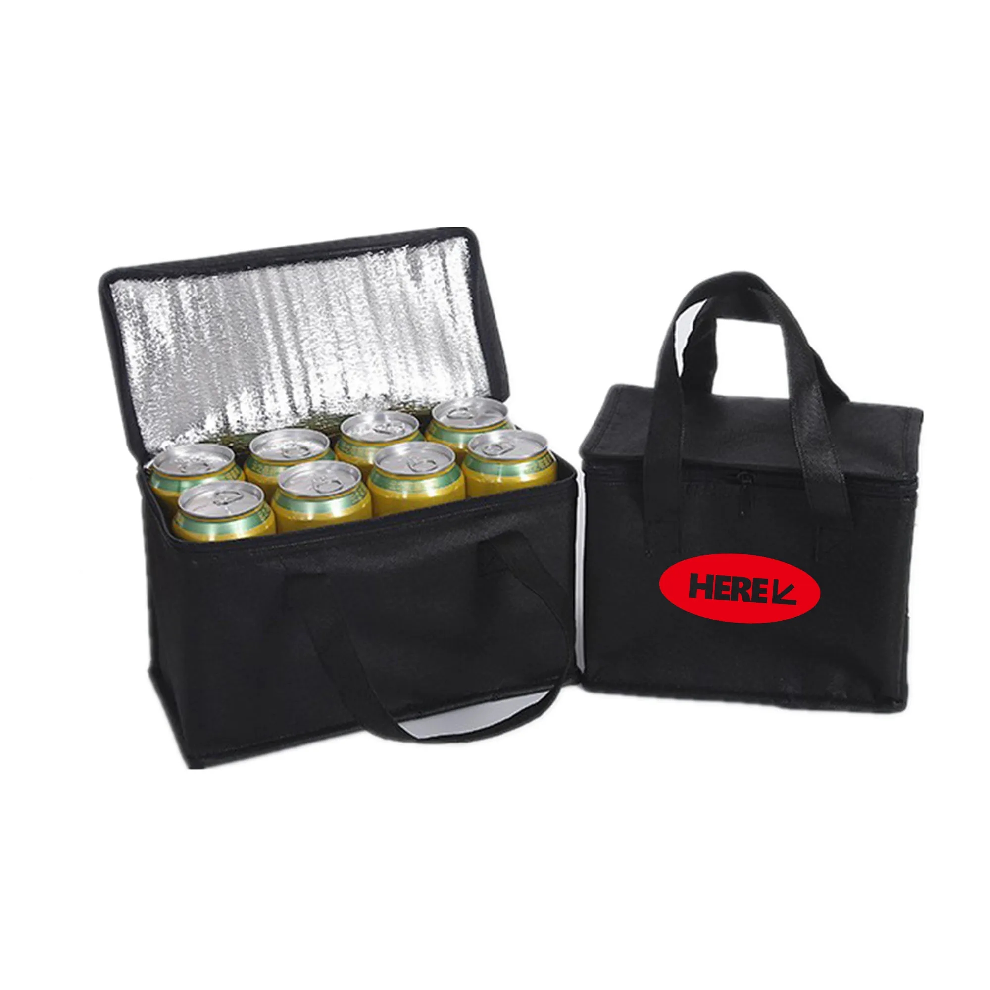 Insulated Food Delivery Bag MOQ 100pcs 6