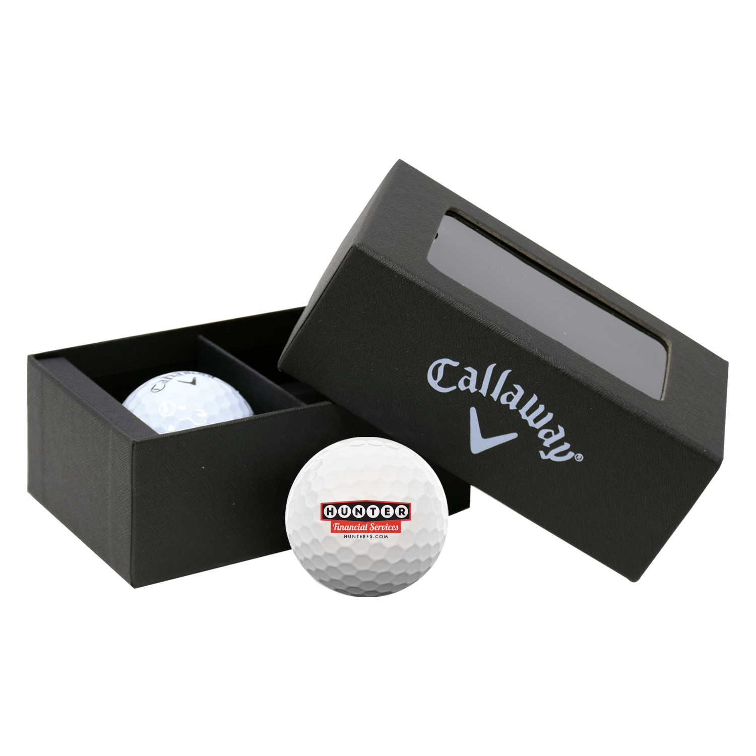 Callaway Chrome Soft Two Ball Business Card Box 2