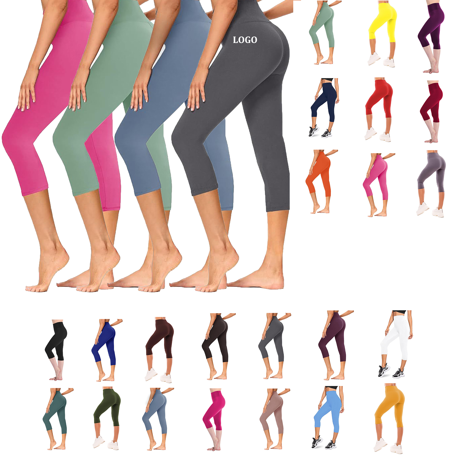 Women Yoga Capri Leggings 21