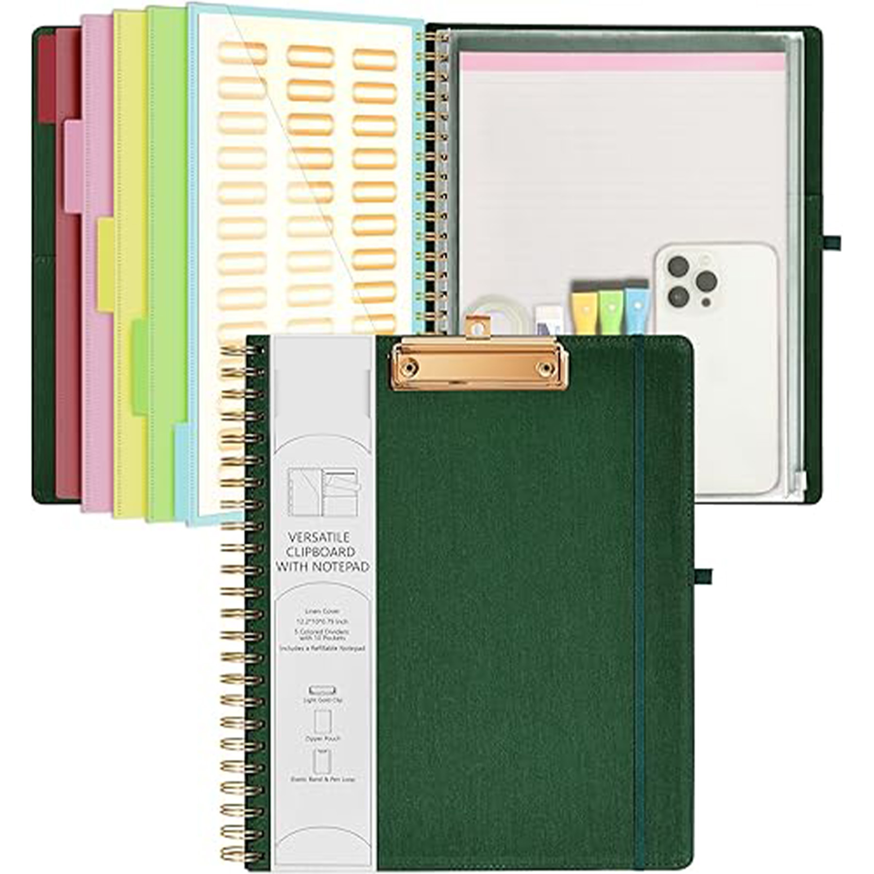 Portable Clipboard Combination With Folder And Notepad 40