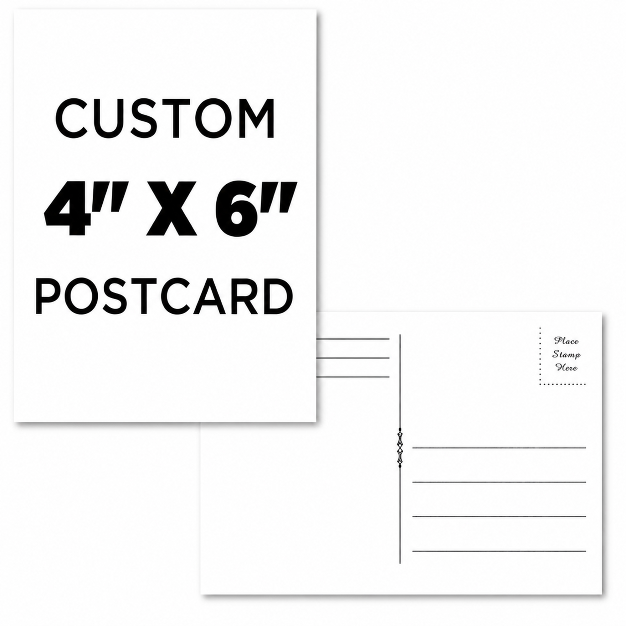 Custom 4" X 6" Postcards